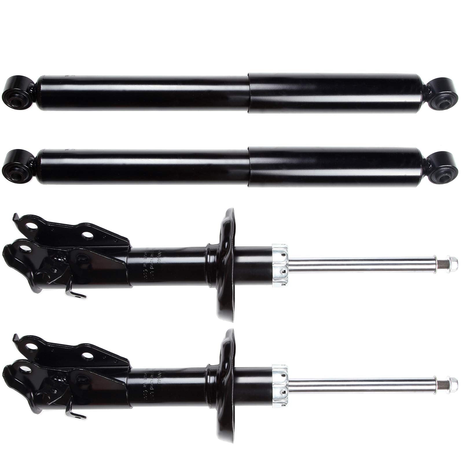 Scitoo Full Set Shocks For Wrangler, Shocks Absorbers And Struts Fits 1997 1998 1999 2000 2001 2002 2003 2004 2005 2006 For Jeep