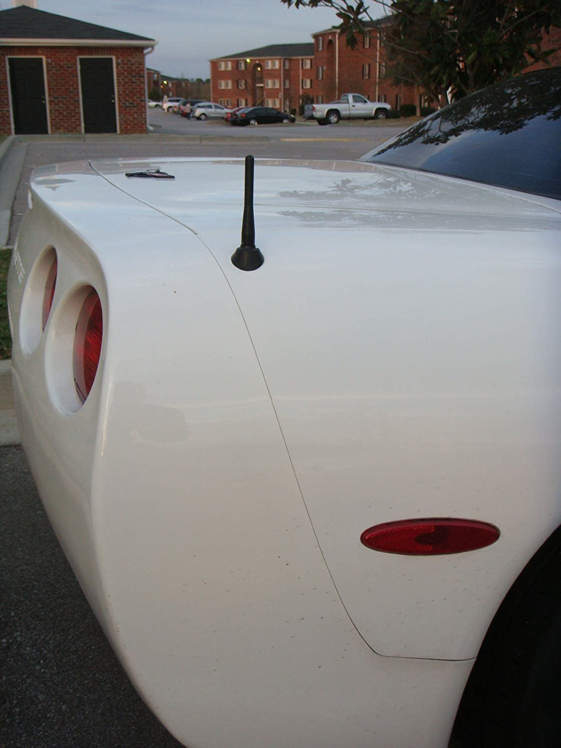 Cravenspeed Stubby Antenna Compatible With Chevy Corvette 1997-2004 | 4 Inches | Short Antenna Replacement | Made In The Usa