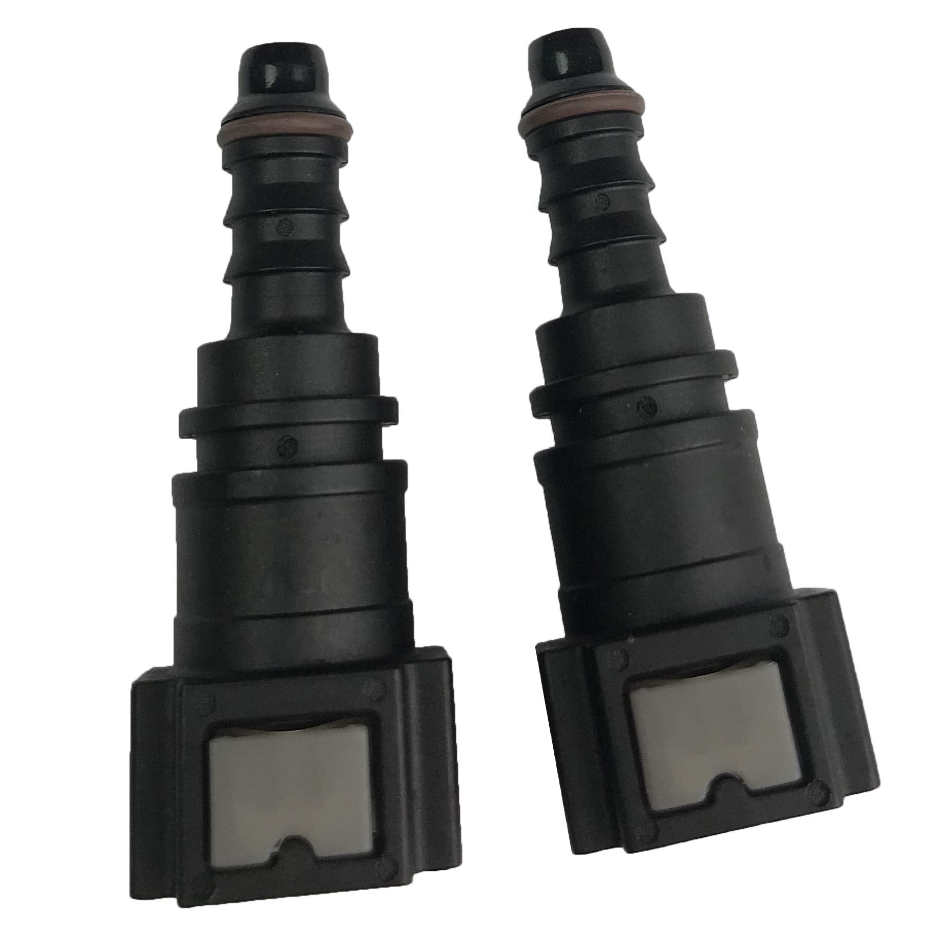 Female Bundy To Hose Barb Fuel Line Connector Quick Release Straight For 3/8 Steel To 1/4 Id 5/16 Od Nylon Hose