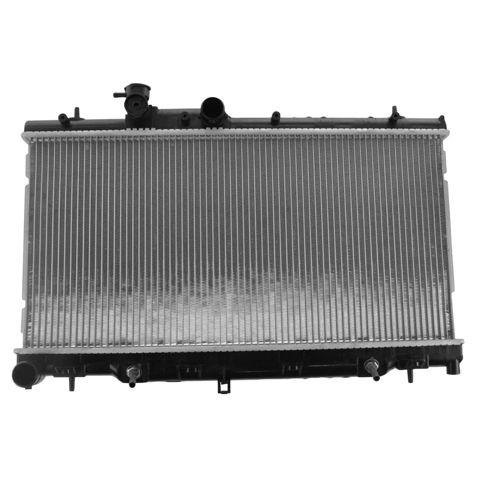 Trq Radiator Assembly Aluminum Core Compatible With 03-04 Subaru Baja 00-04 Legacy Outback Cu2331 Su3010110