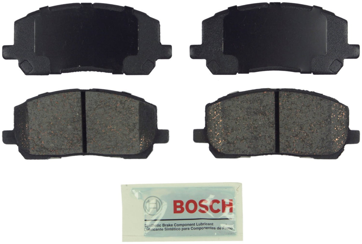 BOSCH BE884 Blue Ceramic Disc Brake Pad Set - Compatible With Select Toyota Highlander; FRONT