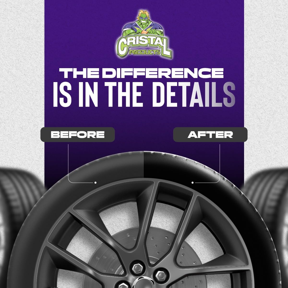 Cristal Products Untouchable Wet Tire Shine (12)