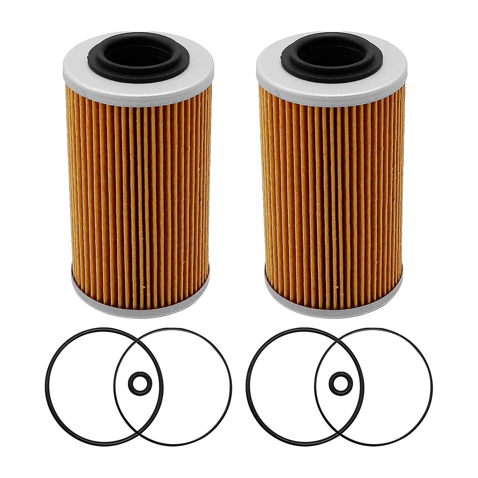 Hoypeyfiy Atv/Motorcycle Oil Filters Replacement For Sea-Doo Bombardier John Deere Replace Kn-556, 420956741, 711956741