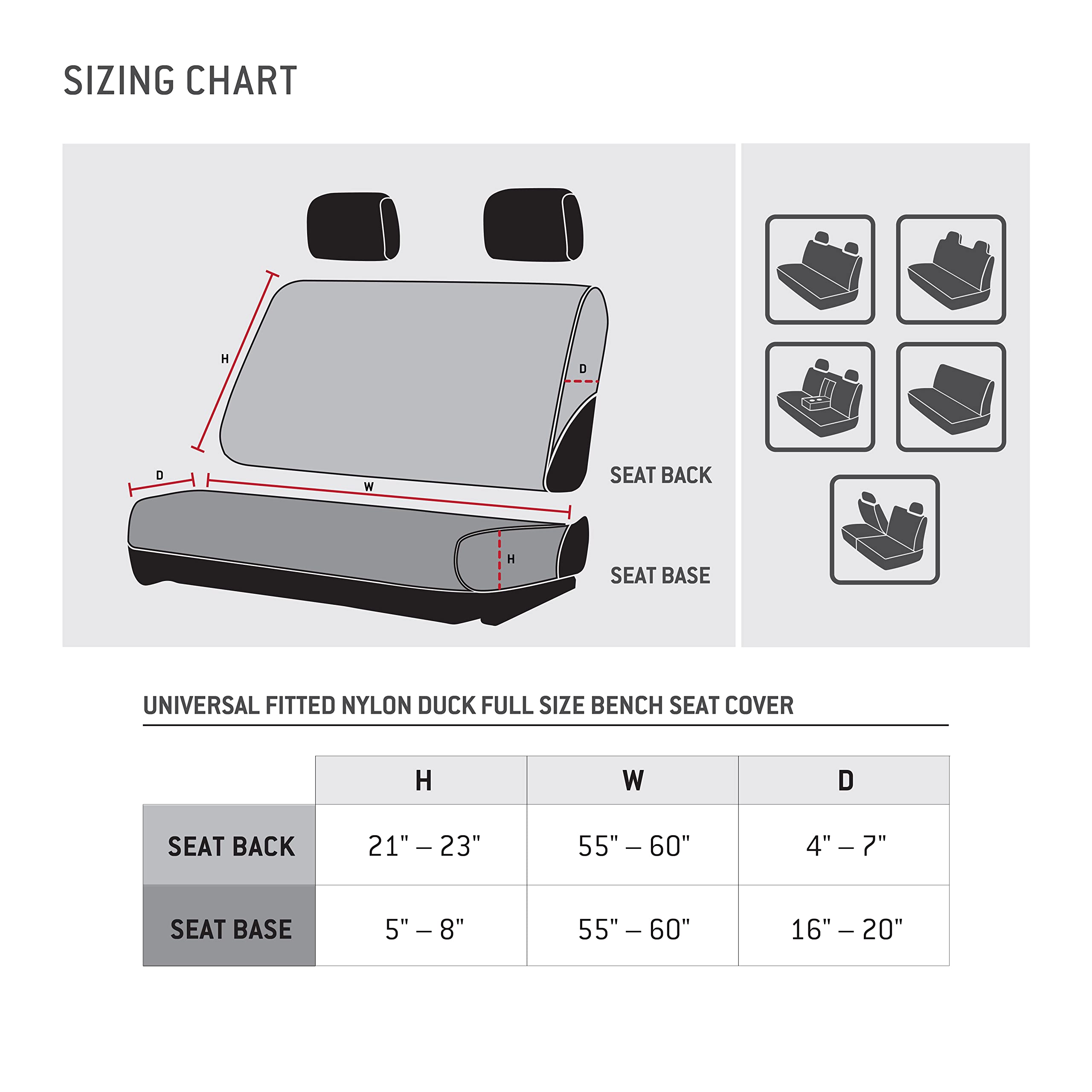 Browning Universal Bench Seat Covers, Water And Dirt Resistant Car, Truck, And Suv Bench Seat Covers, Excursion (Realtree Edge)