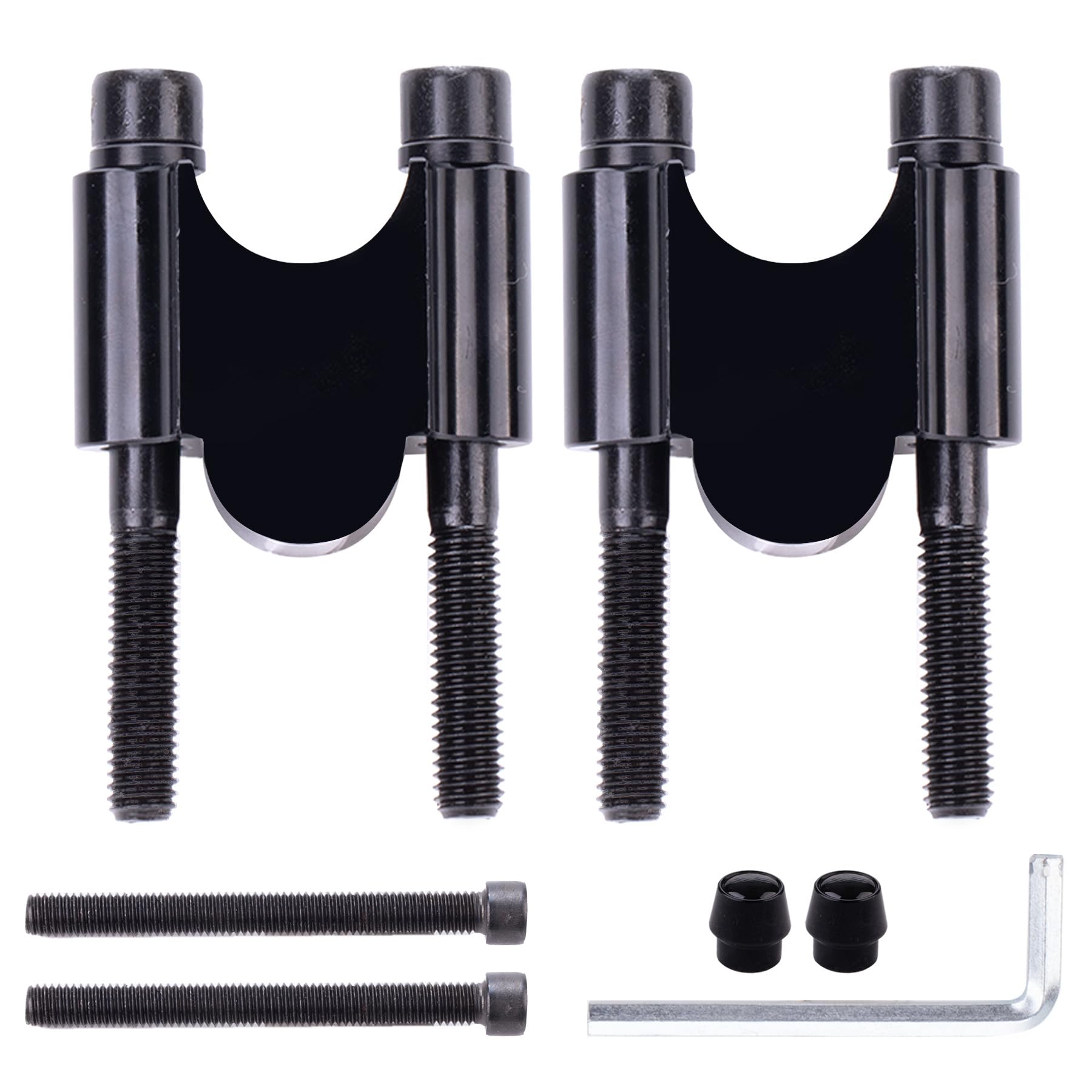 Ciom 7/8' Handlebar Risers 30Mm Height For Honda Kawasaki Suzuki Atv Dirt Bike Yamaha Mt-09 Mt-07