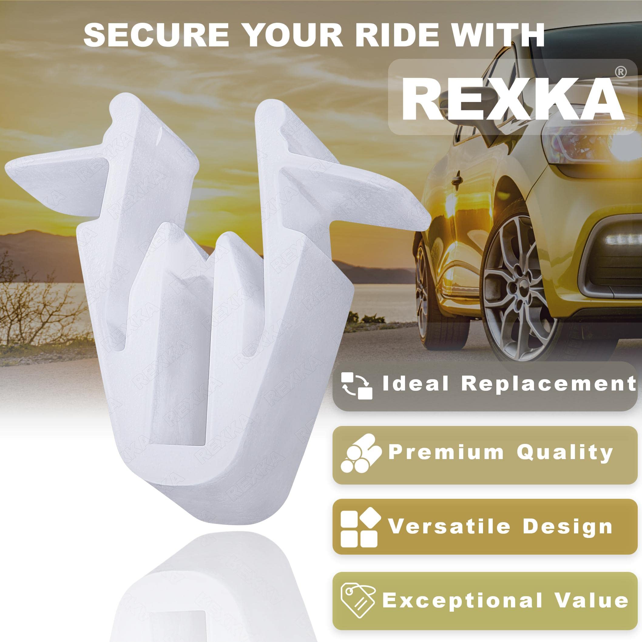 Rexka 30Pcs Rear Hatch Door Side Garnish Moulding Clips For Toyota Lexus 90467-09204 Camry, Highlander, Prius, Sienna,Gx470, Is3