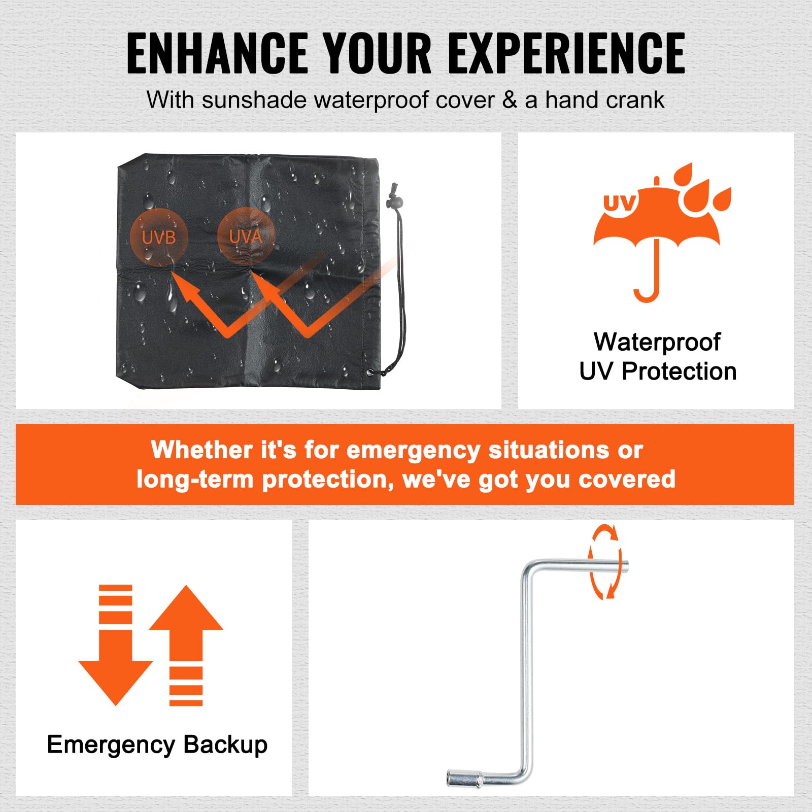 Vevor Electric Trailer Jack, Power Tongue Jack Weight Capacity 4000 Lbs, 9.84'-33.85' Electric Tongue Jack With Waterproof Cover For Lifting Rv Trailer, Horse Trailer, Utility Trailer, Yacht Trailer