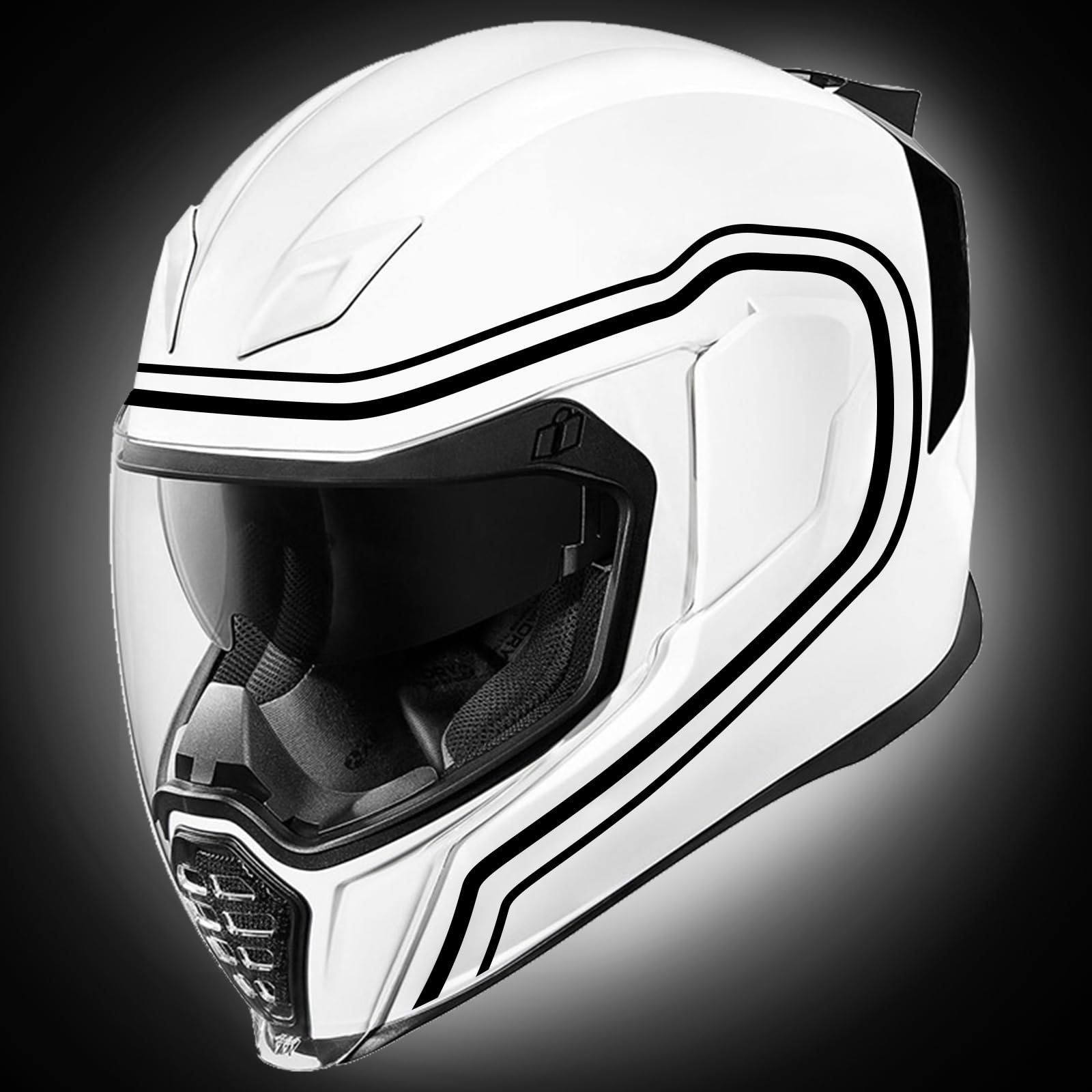 Spurtar 2 Rolls x 33Ft Pinstriping Tape for Car, Automotive Pinstriping Tape 2 in 1 (5mm & 2mm), Vinyl Pinstripe Decals for Car,