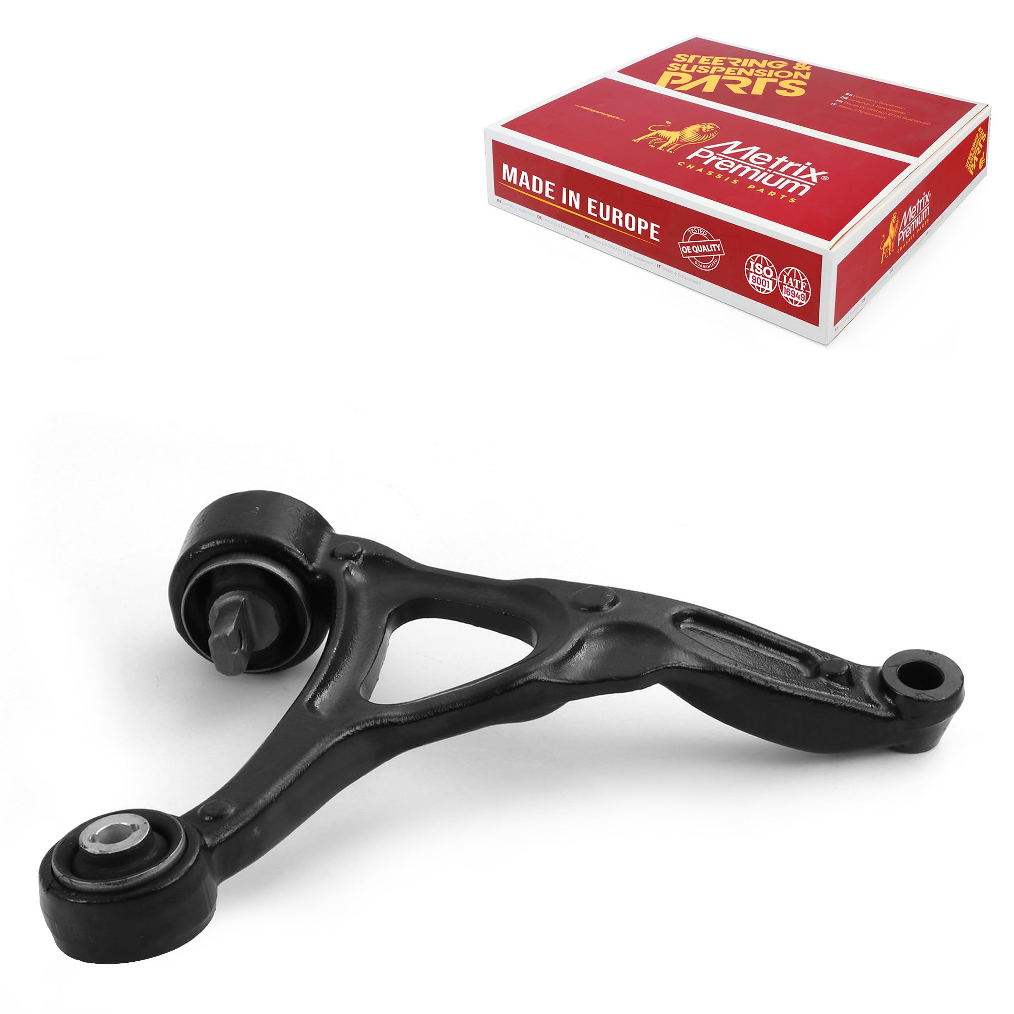 Metrix Premium Chassis Parts - Front Right Lower Control Arm Fits 2003-2014 Volvo Xc90, Replacement Rk640446, Made In Europe
