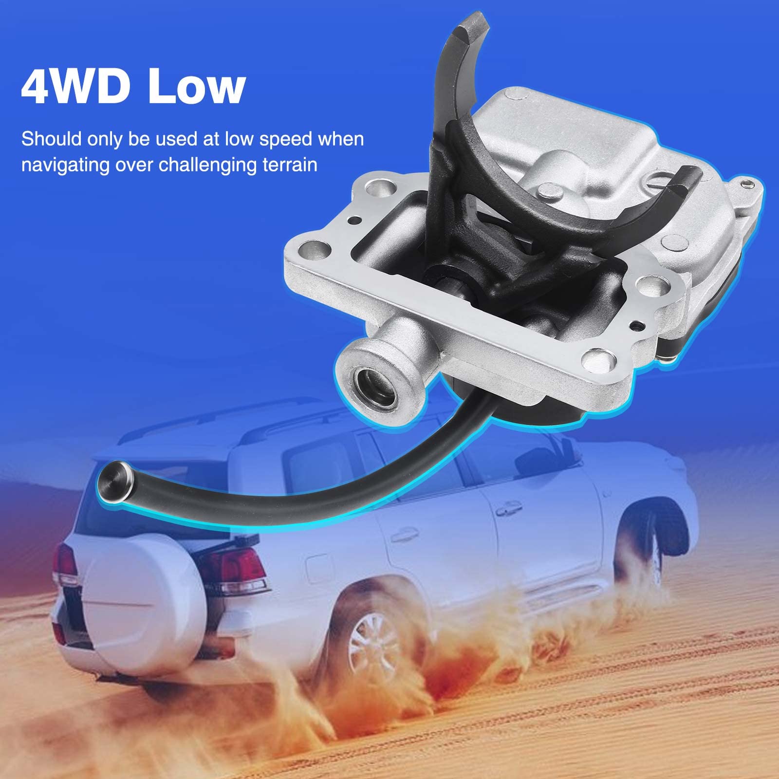 A-Premium 4Wd Differential Vacuum Actuator Compatible With Toyota 4Runner 2005-2009 Fj Cruiser 2007-2014 Tacoma 2005-2019 Front