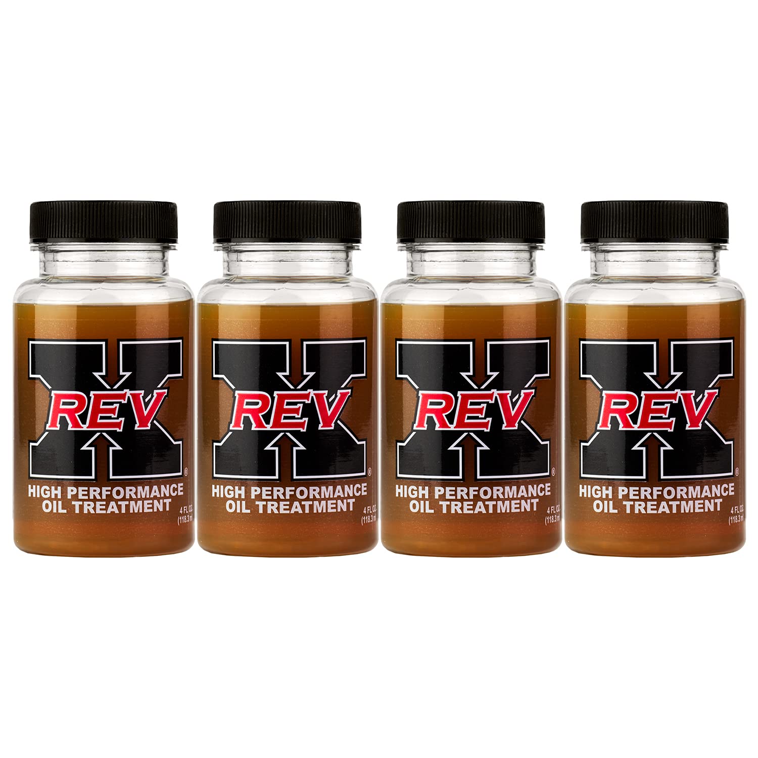 REV X High Performance Oil Additive - 4 fl. oz. (4 Pack)