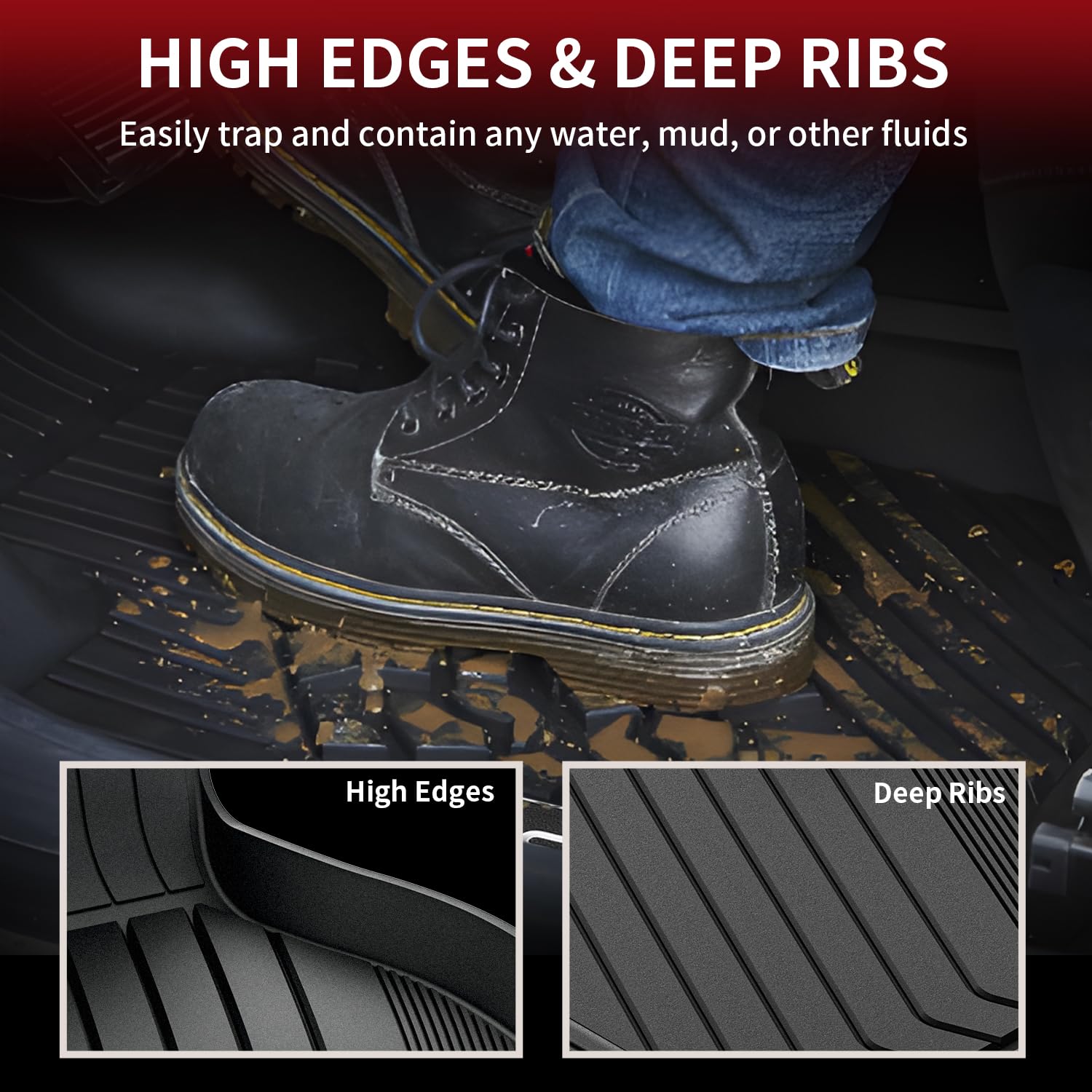 Lasfit Floor Mats 2019-2023 2024 2025 For Bmw 3 Series G20 3 Series 330I 330E M3 M340I Accessories Sedan Only, Custom Fit Tpe Al