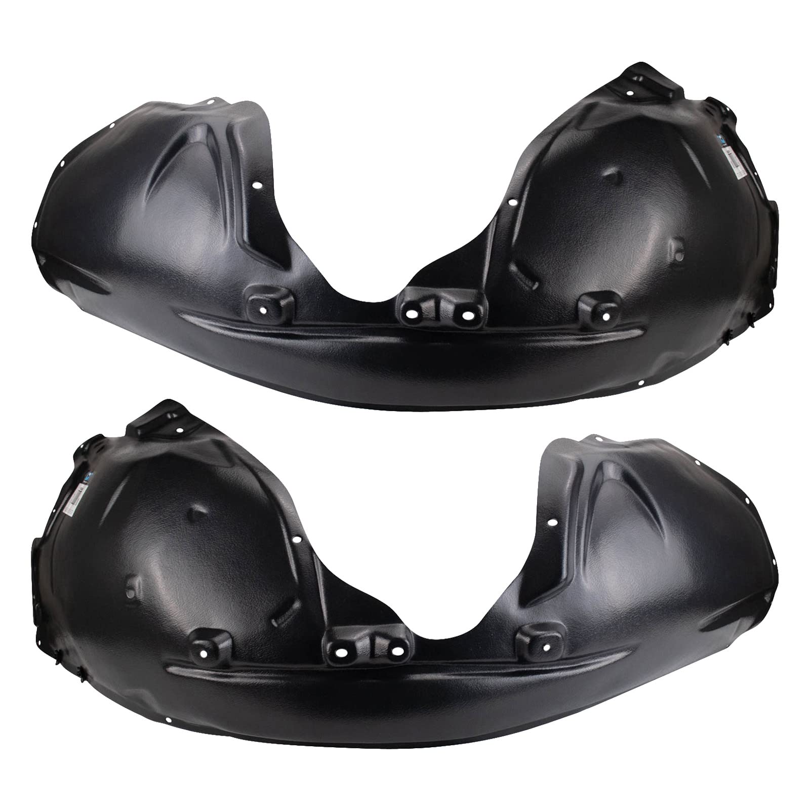Trq Inner Fender Liner Set Compatible With 2015-2017 Chrysler 300 Ch1248170 Ch1249170