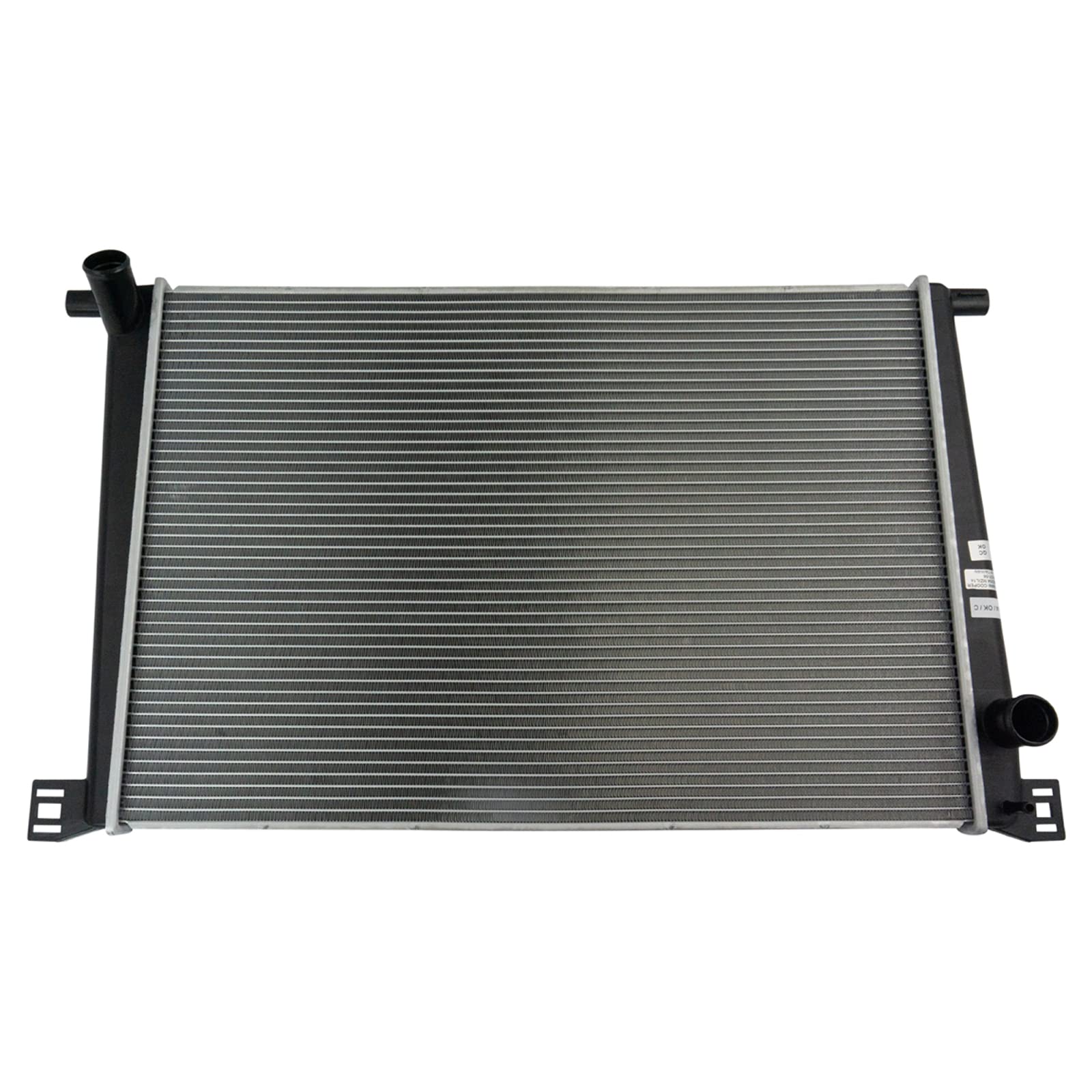 Trq Radiator Assembly Aluminum Core Compatible With 07-15 Mini Cooper 11-16 Cooper Countryman 13-16 Cooper Paceman Cu13167 Mc301