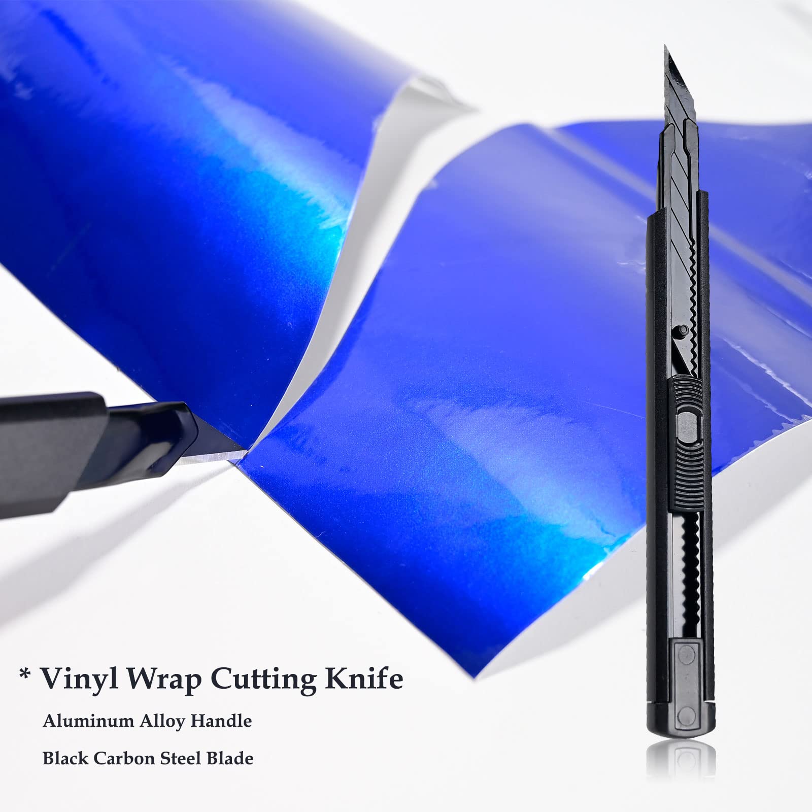 Newishtool Car Window Film Tinting Tools, Auto Window Tint Tool Kit, Felt Squeegee Vinyl Cutter Wrap Tools For Graphic Sign Maki