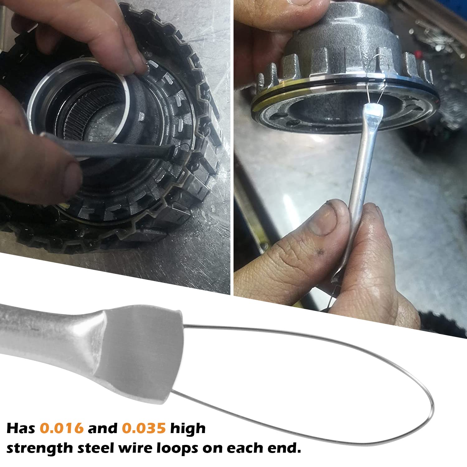 Bonbo T-0015 Universal Lip Seal Installer & Remover Transmission Tool Compatible For Atec T-0015 And For Kent-Moore # J-26744-A (1Pcs)