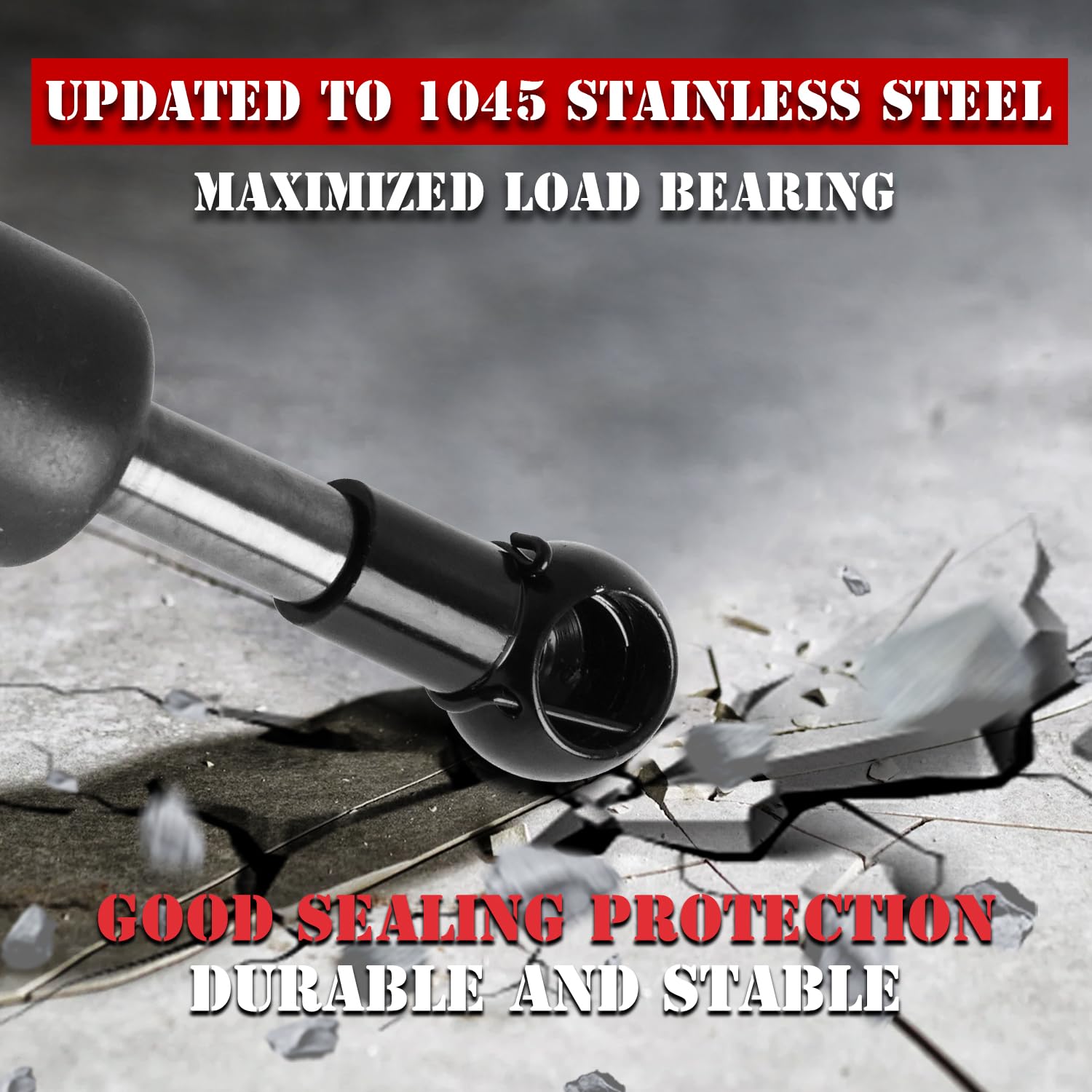 KitsPro Truck Tailgate Assist for Chevy Silverado and GMC Sierra 1500 2500 3000 Non-Classic Models 2007-2018 and 2500 3500 HD 20