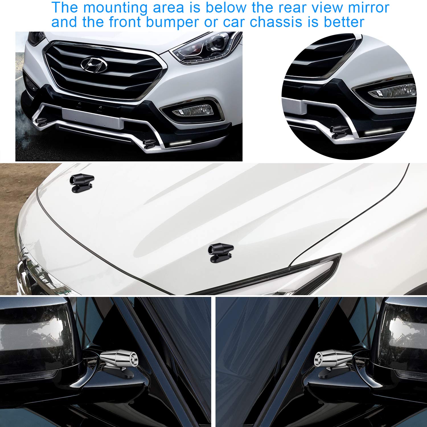 Awpeye 8 Packs Deer Whistles For Vehicles, Deer Warning Devices Include Ultrasonic And Wind Whistle For Cars, Motorcycles