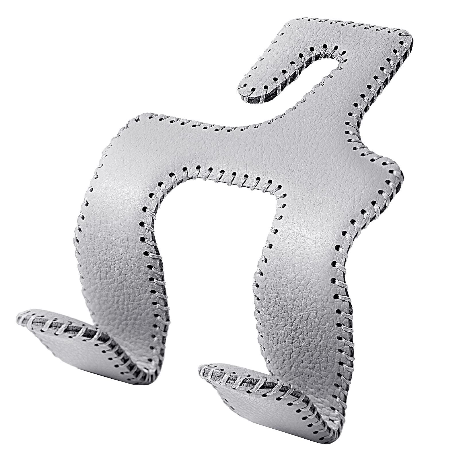 Lanvrion 2 In 1 Car Headrest Hooks For Purses And Bags, Upgraded Leather Organizer Storage Holder Hooks Matching Cars Interior,