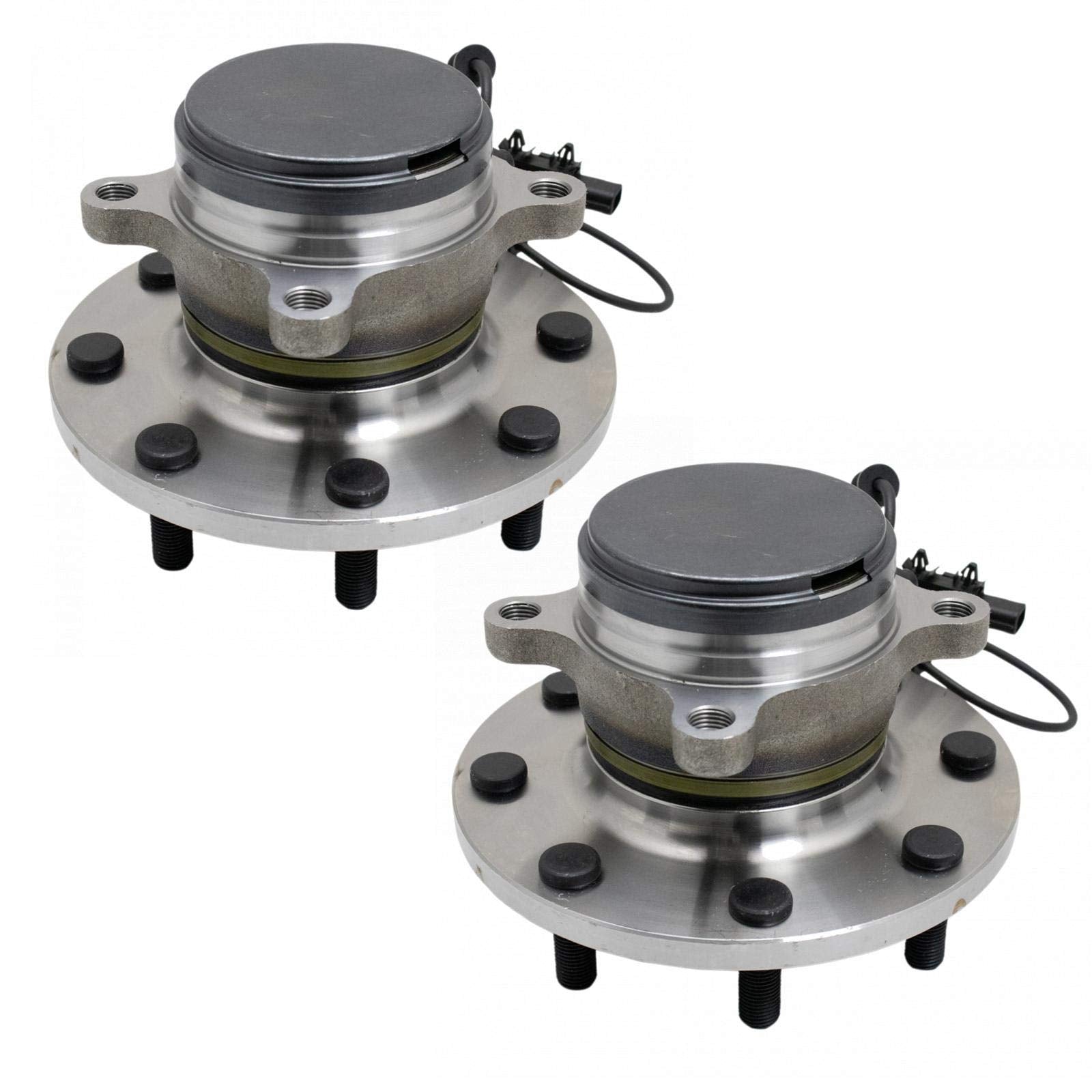 Trq Front Wheel Hub Bearings Assembly Set Compatible With 2012-2021 Nissan Nv1500 Nv2500 Nv3500