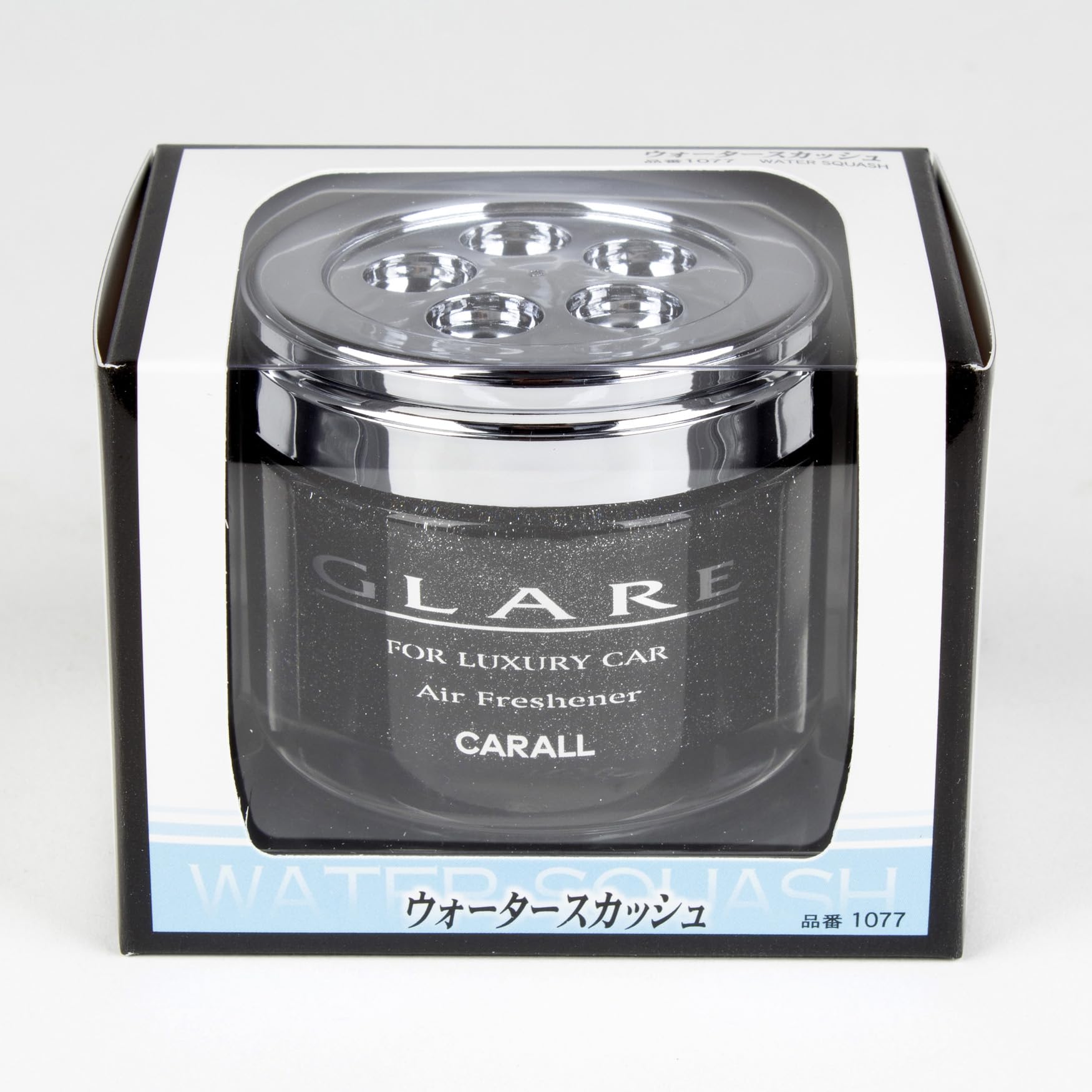 Carall Air Freshener Car Cologne Set - Water Squash Scent, Black, 1 Count (Pack of 2), Model 13
