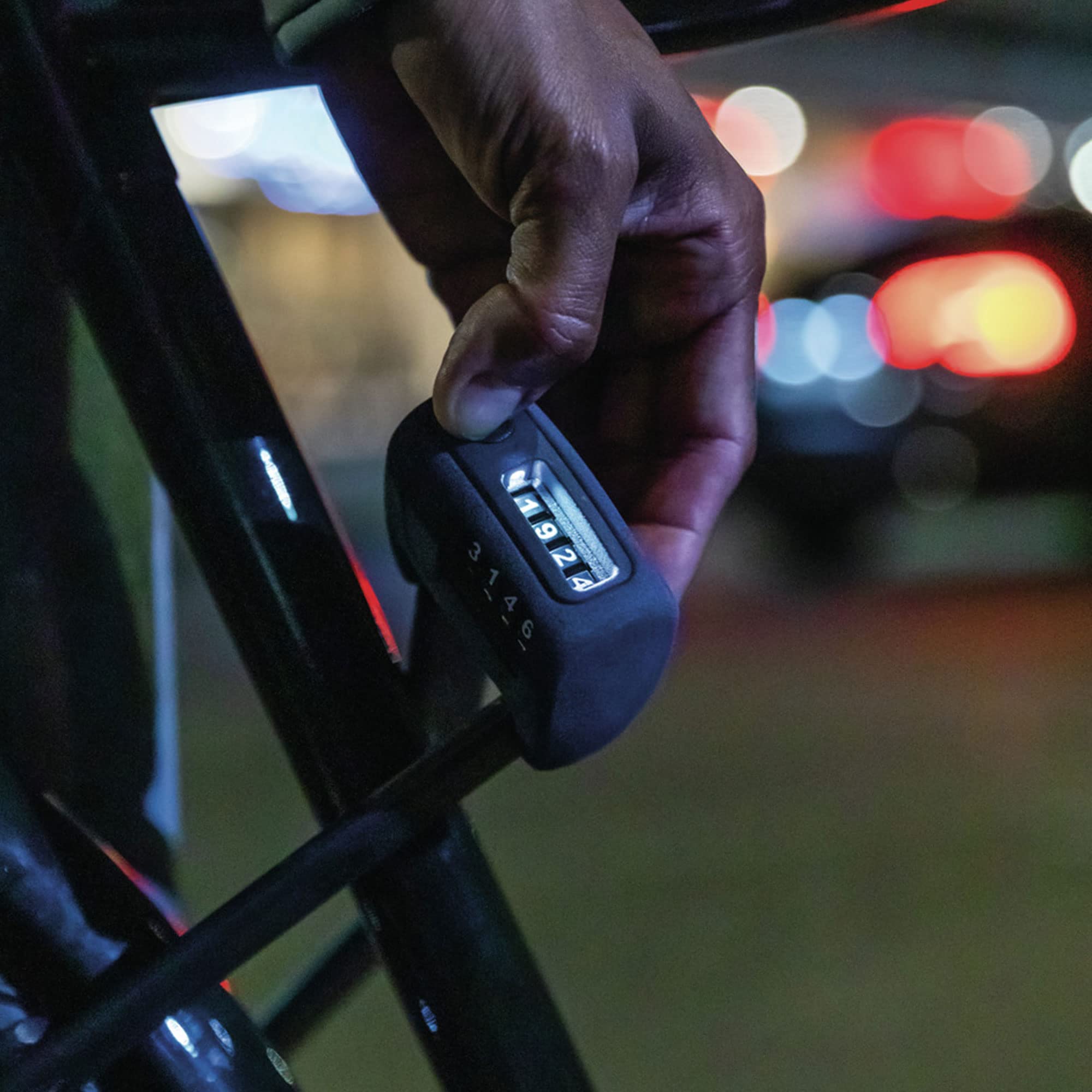 Abus Bordo Xplus 6000K Combination Lock - Folding 3'/90Cm