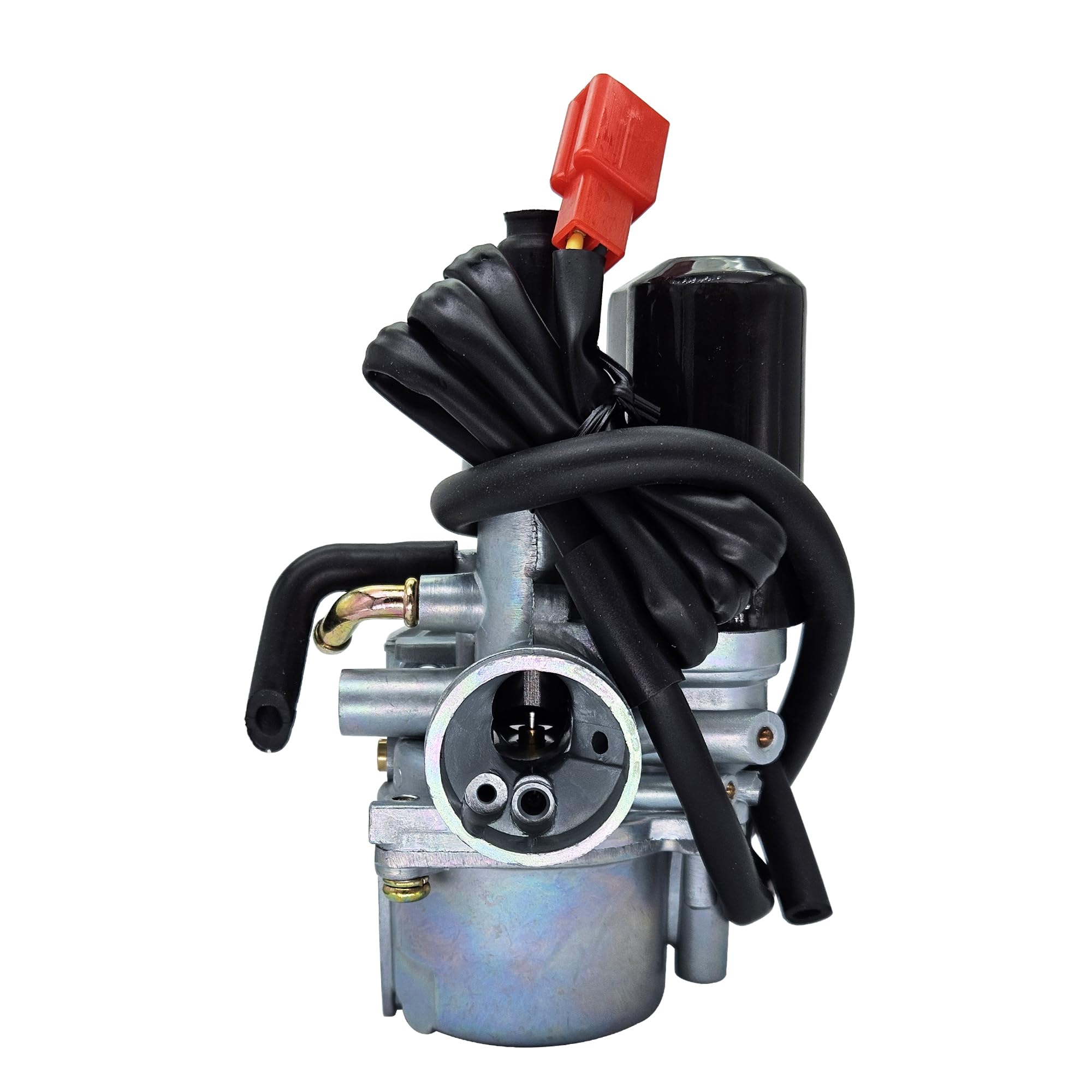 Mothar 17Mm Carburetor For Honda Elite Aero Kymco Like Dio 50 Sr Sa50 Sa50P Nb50 Se50H Sb50 Af24/30 Tact50 Tg50 2 Stroke 50Cc Moped Scooter Carb