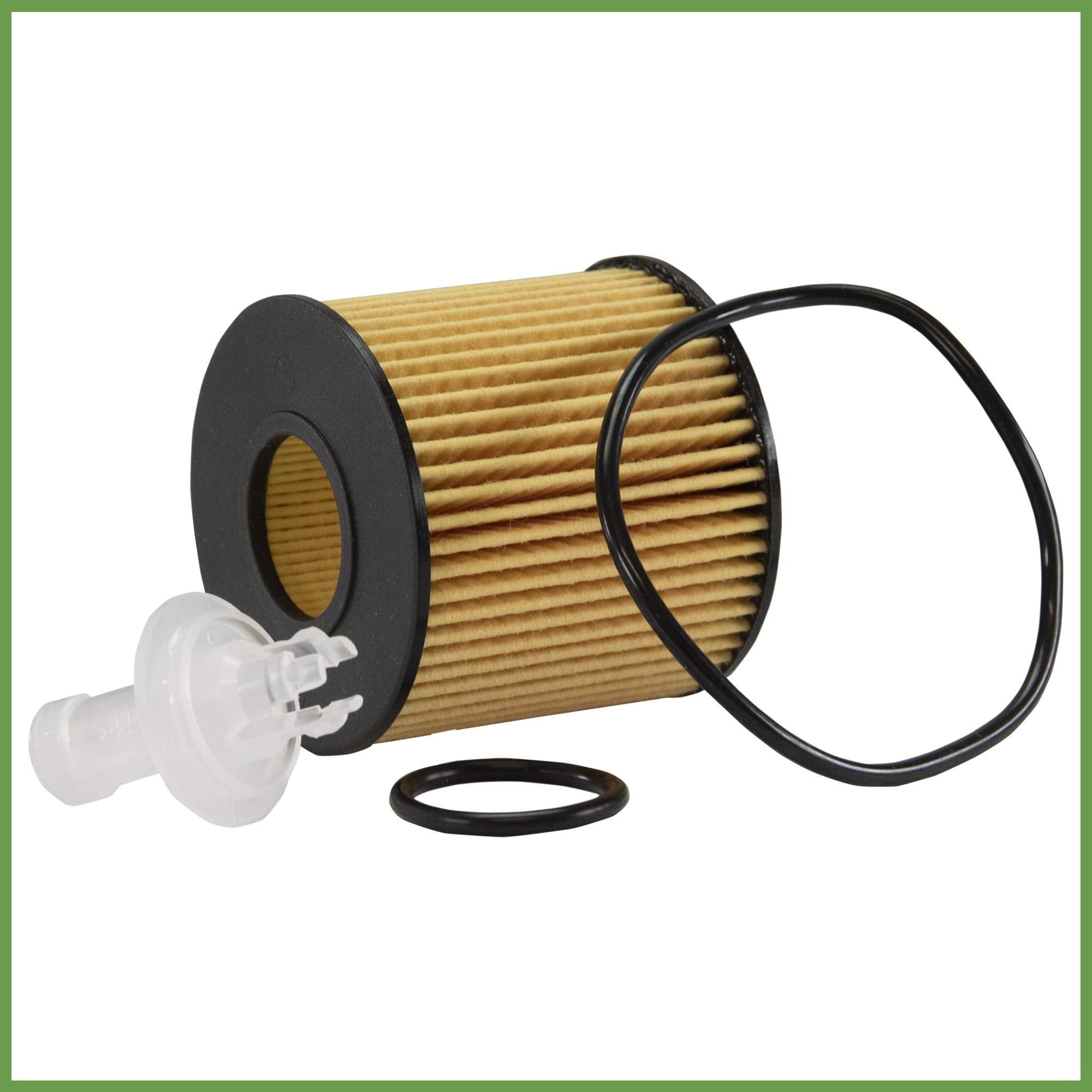 Ecogard S5608 Premium Cartridge Engine Oil Filter For Synthetic Oil Fits Toyota Camry 2.5L 2010-2017, Rav4 2.5L 2009-2018, Highl