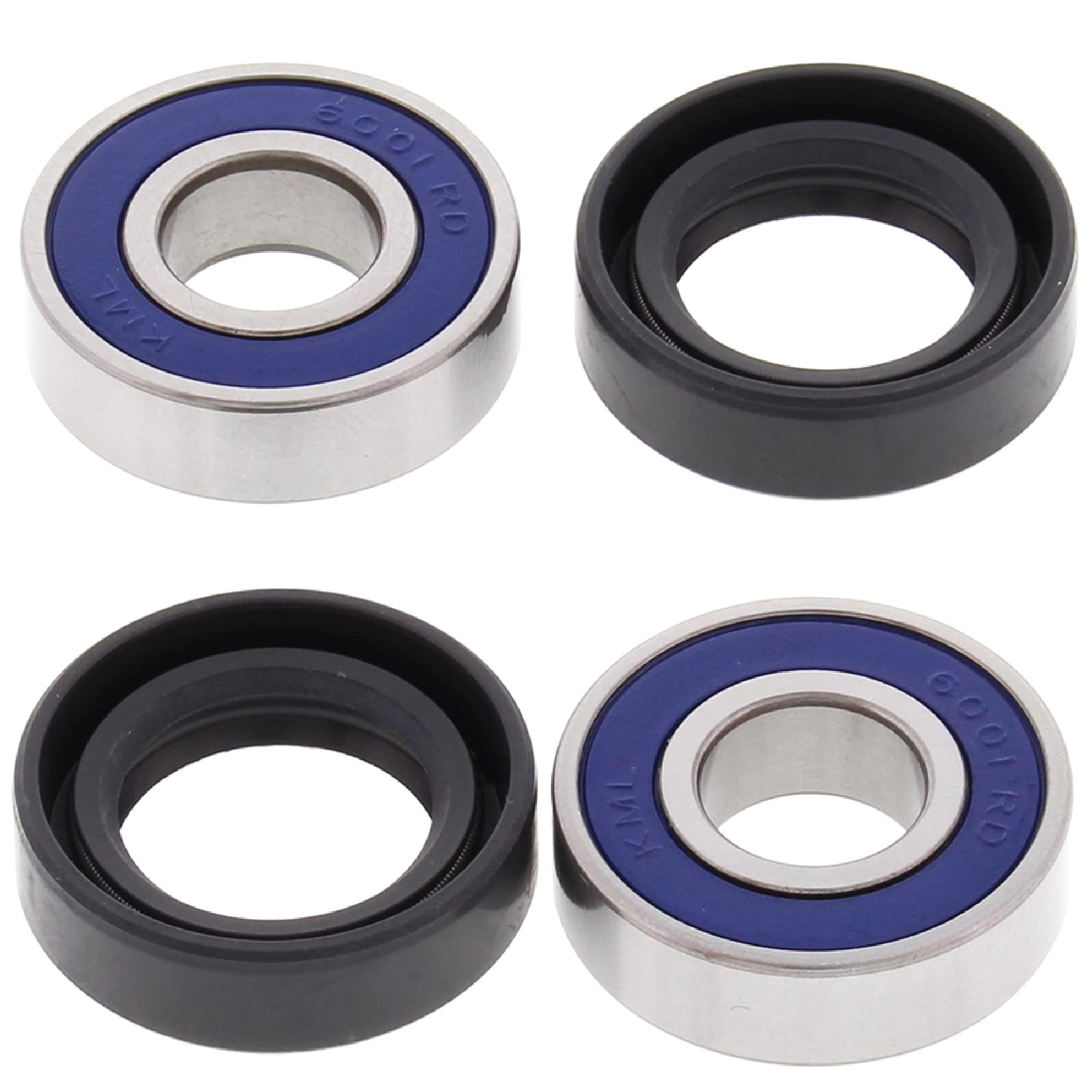 All Balls Racing Wheel Bearing Kit 25-1009 Compatible With/Replacement For Ktm Jr Adv 50 2001-2003, Mini Adv 50 1997-2007