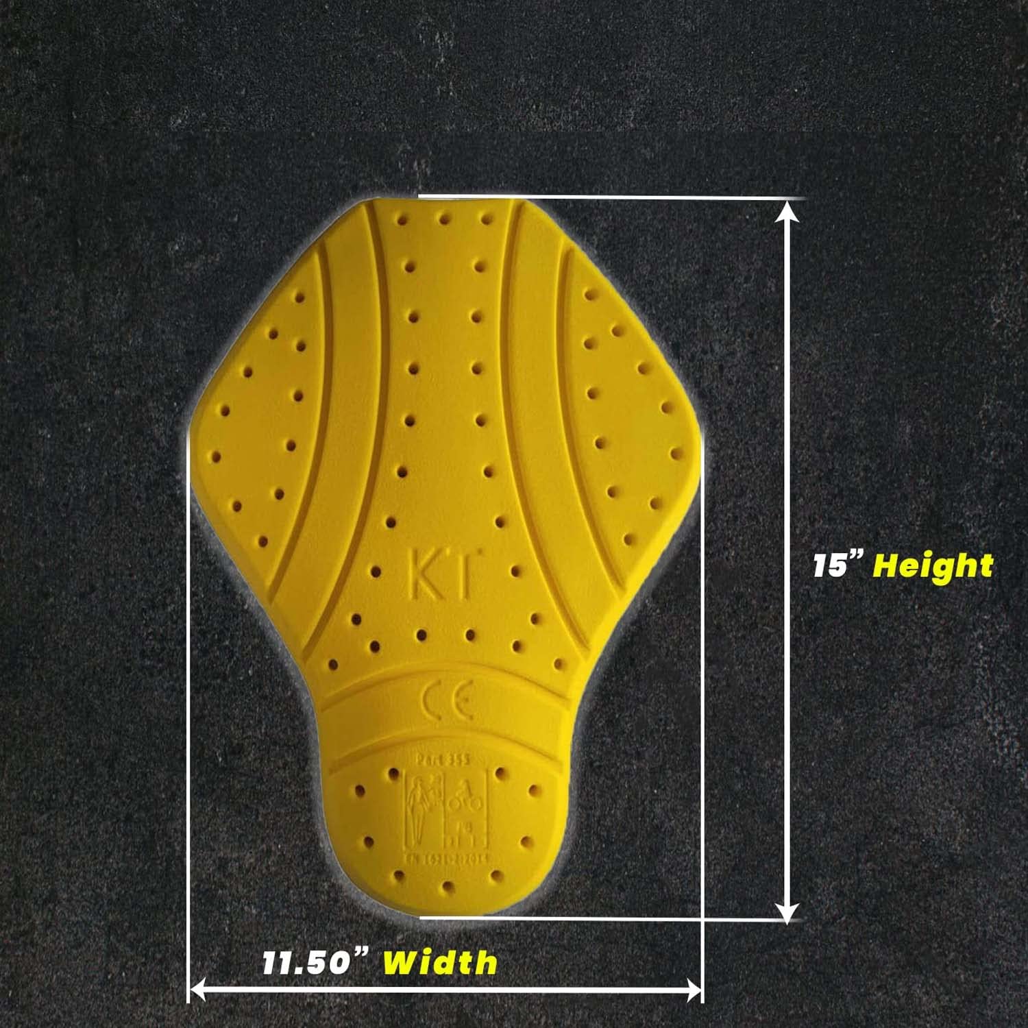 Level 2 C E Approved Armor Back Pad For Motorcycle Jackets