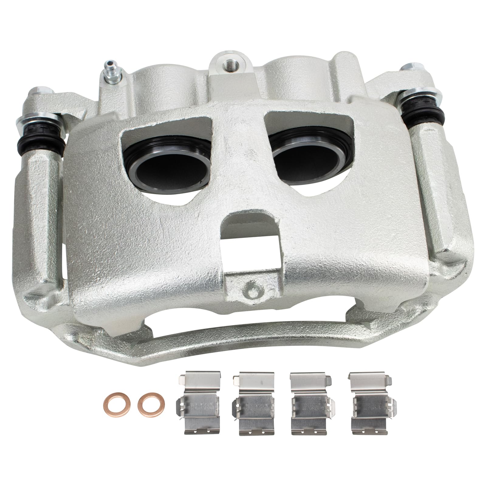 Trq Rear Brake Caliper Set Compatible With 2013-2021 Ford F-350 Super Duty 2013-2014 F-450 Super Duty