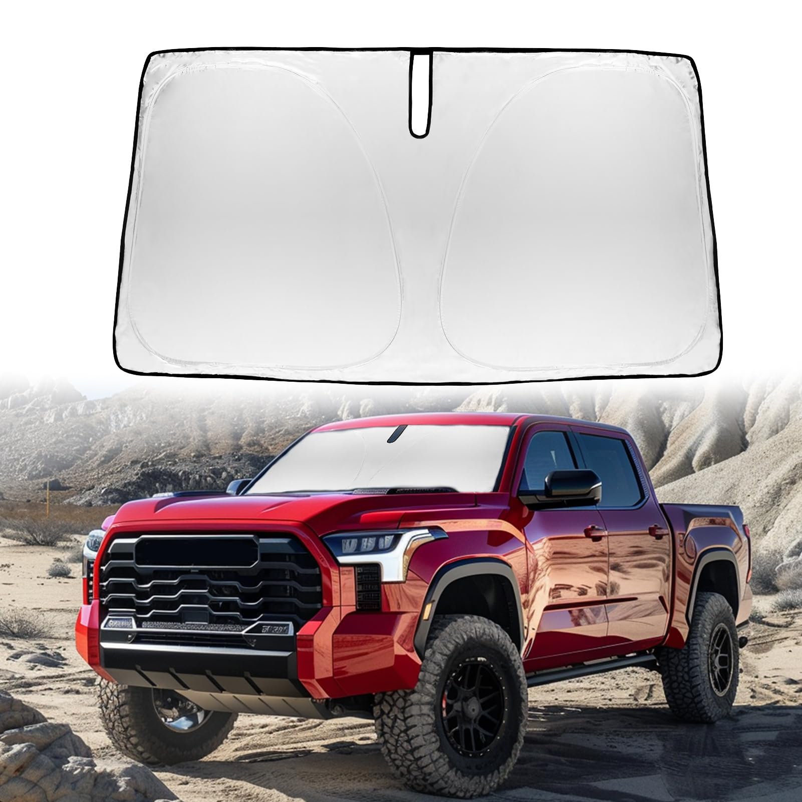 Custom Fit Tundra 2021 Windshield Sun Shade Window Sunshade For 2007-2020 Toyota Tundra Windshield Cover Limited Sr5 Platinum Tr