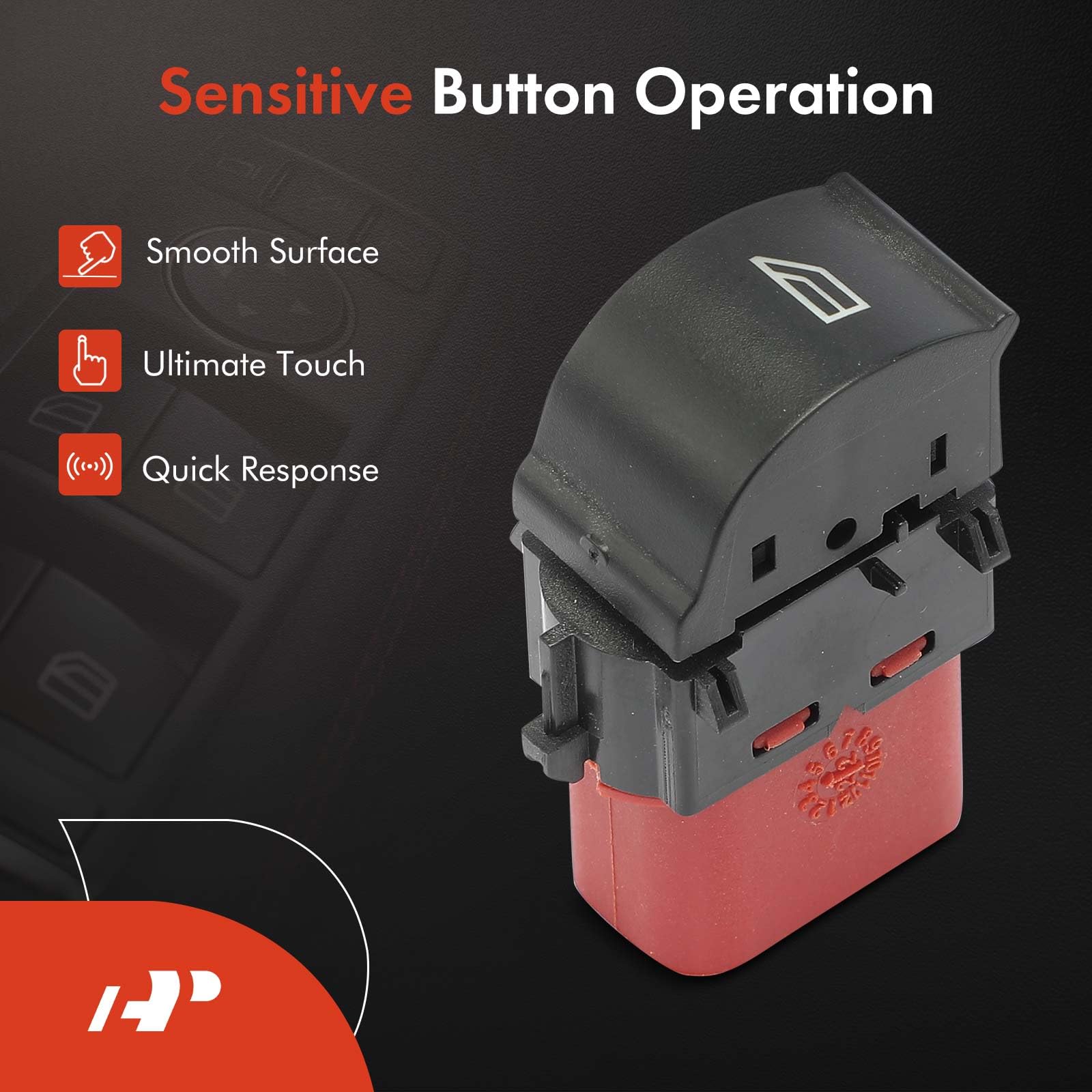 A-Premium Power Window Switch Compatible with Ford Escape 2013-2019, Focus 2012-2018, Transit Connect 2014-2019, Replace# BM5T14