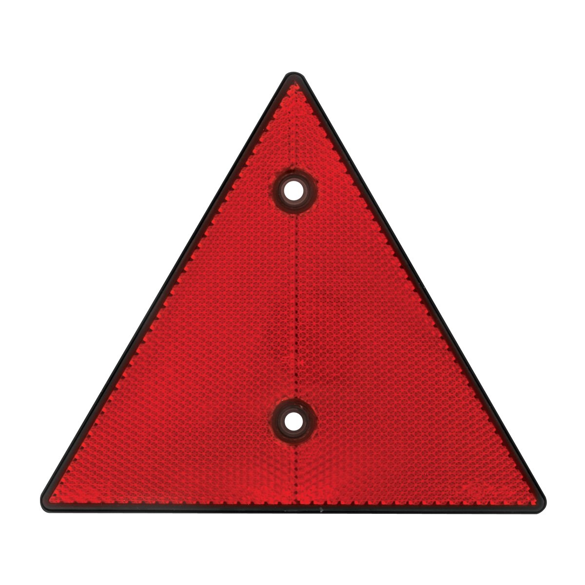 Gg Grand General 99555 6 X 5-1/4 Inches Red Triangle Shape Two Hole Reflector