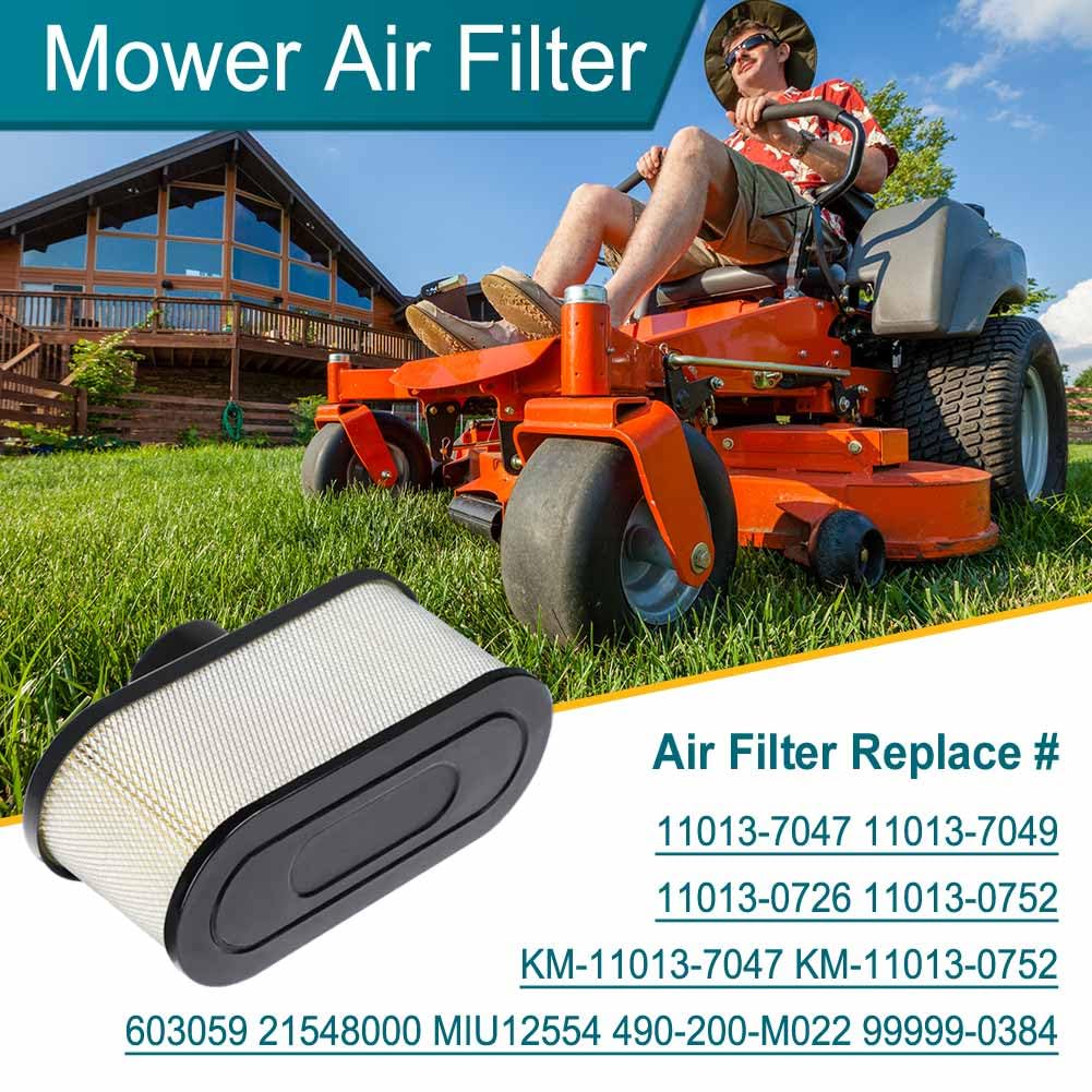 Emmawin 2 Pack FR691V Air Filter for Kawasaki FR651V FR730V FS481V FS541V FS600V FS651V FS691V FS730V Engine, Replace 11013-7046