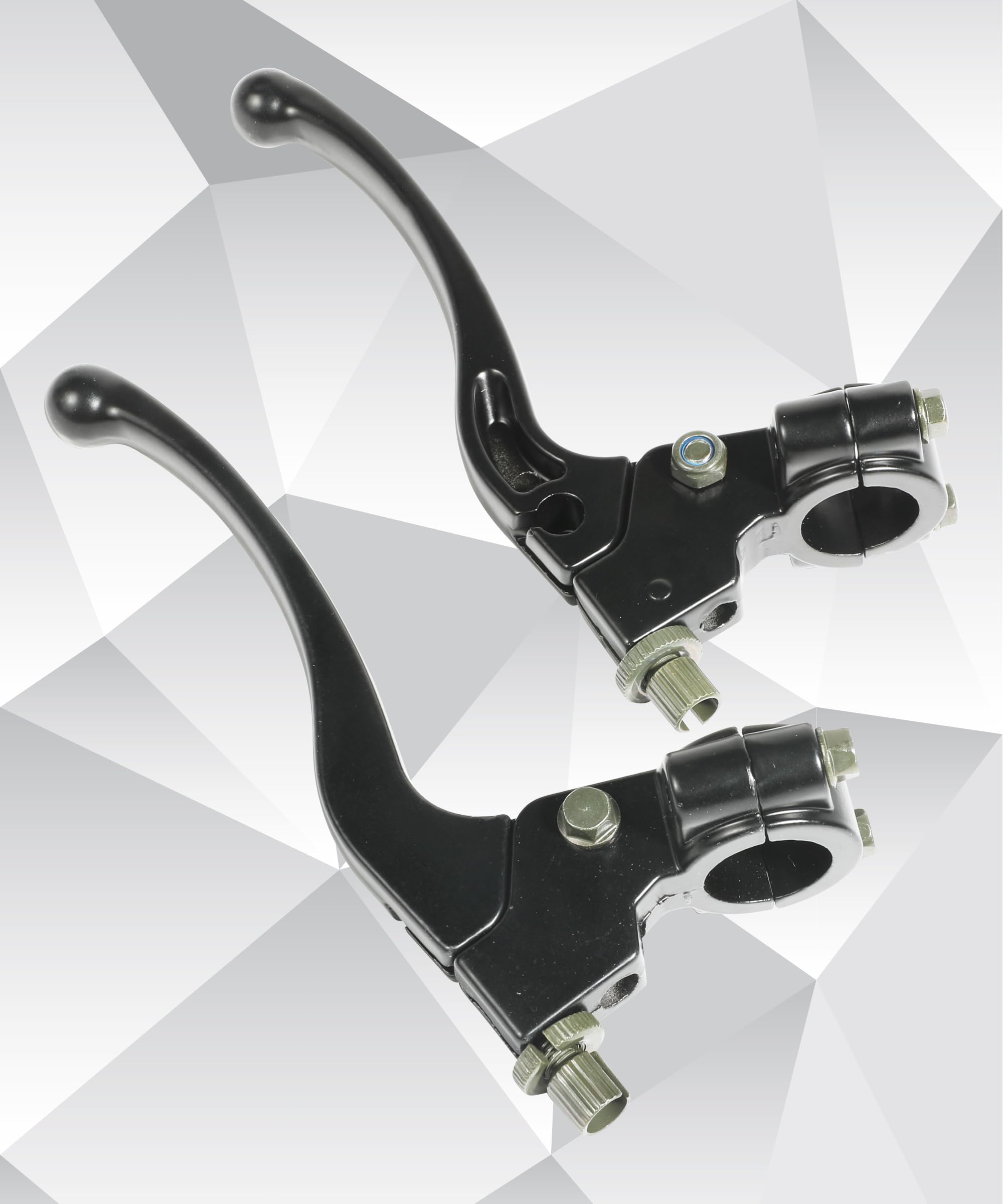 Esewalas Clutch Lever,Bike Brake Levers,Car Accessories 7/8'' 22Mm Left And Right Universal Clutch Brake Handle Levers Perch,Com