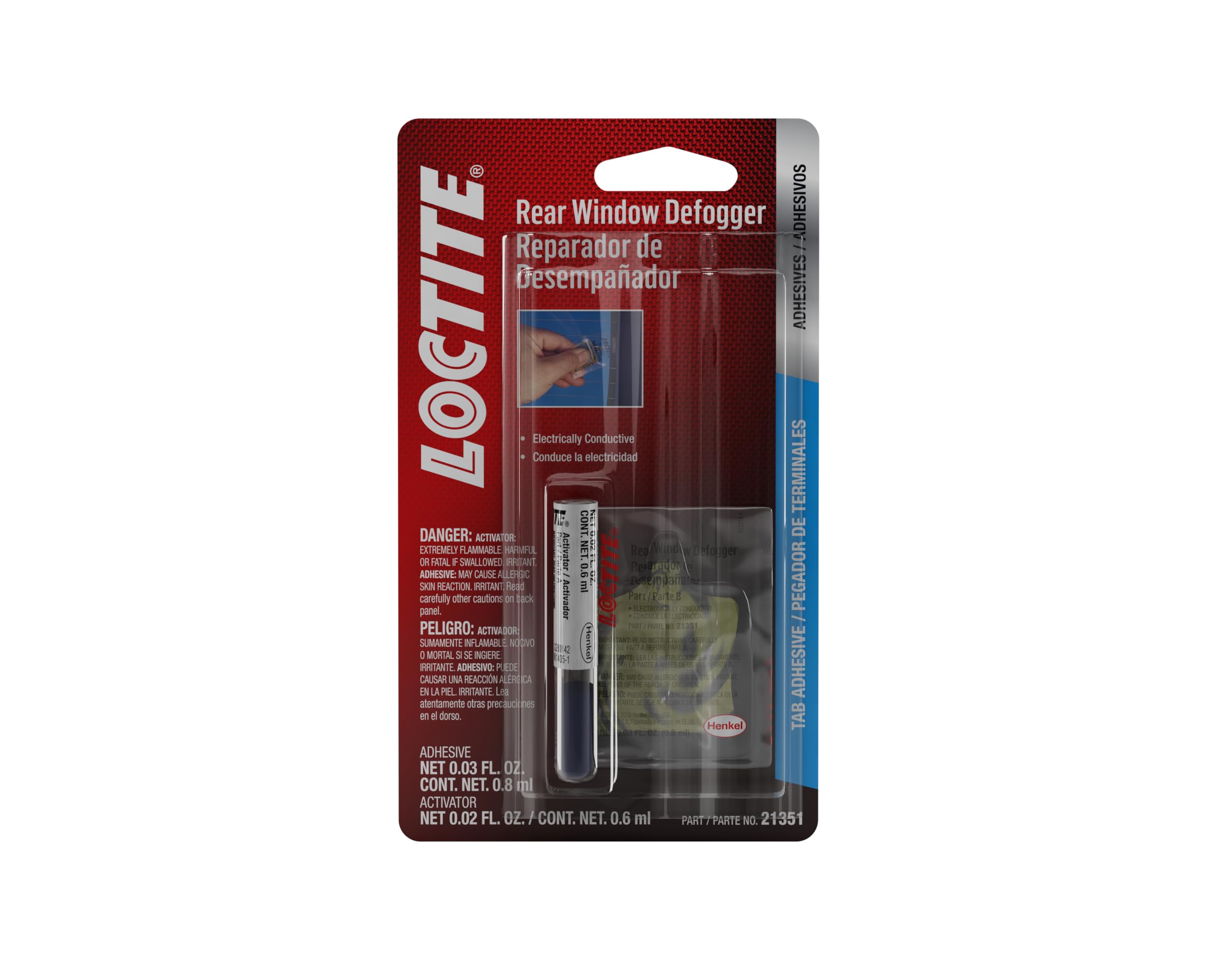 Loctite 194080 Rear Window Defogger Tab Adhesive, 0.03/0.02 Fl. Oz.