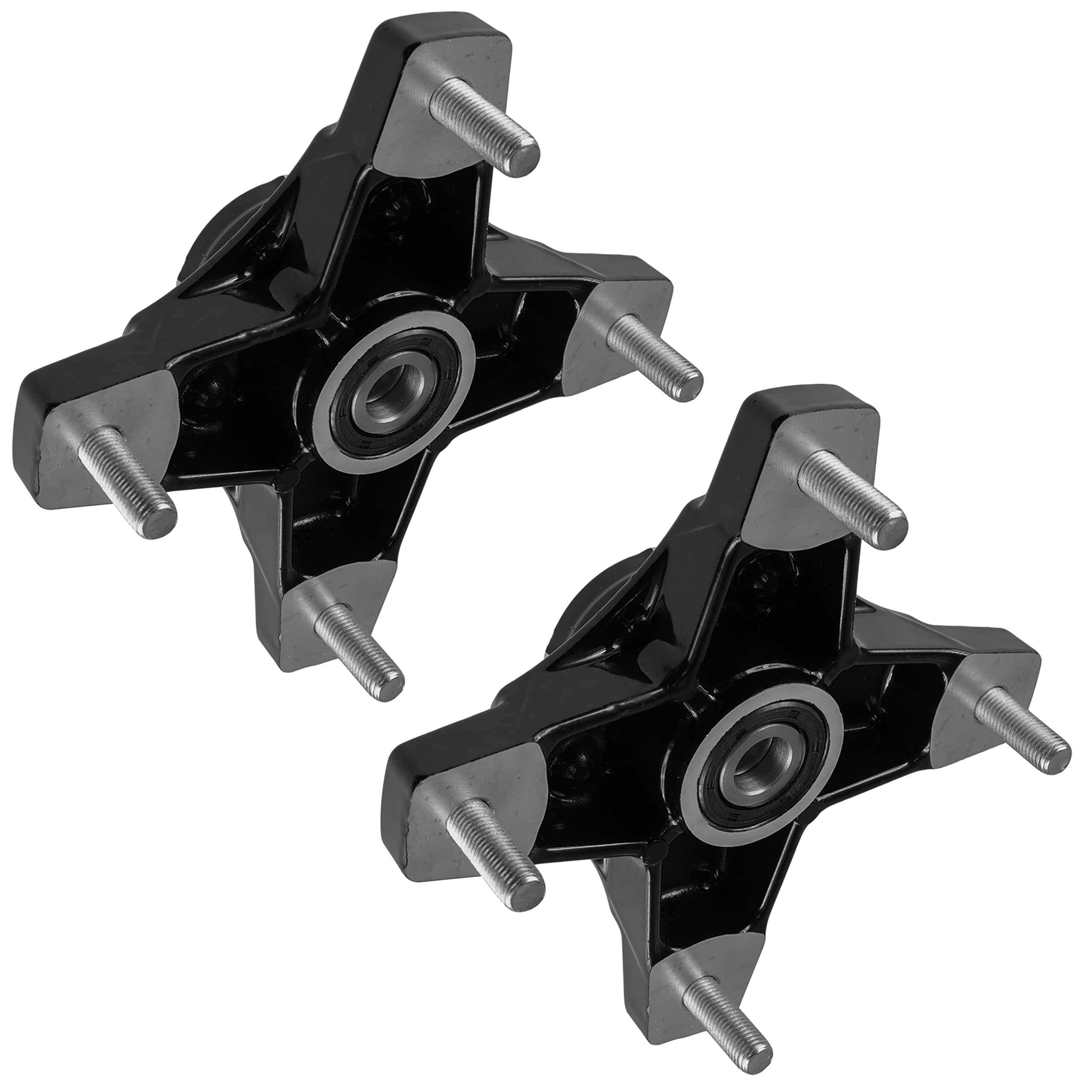 Caltric Front Left and Right Wheel Hub Compatible with Honda Sportrax 400 TRX400EX 2002-2004 Qty 2