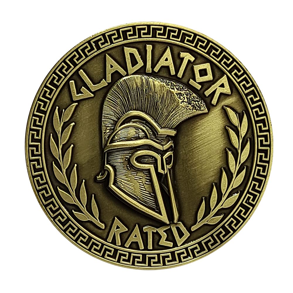 Badge Glow Gladiator Rated 4X4 Metal Automotive Badge Specifically Designed For The Jeep Wrangler Jt ~ Stick It Anywhere! (Gladi