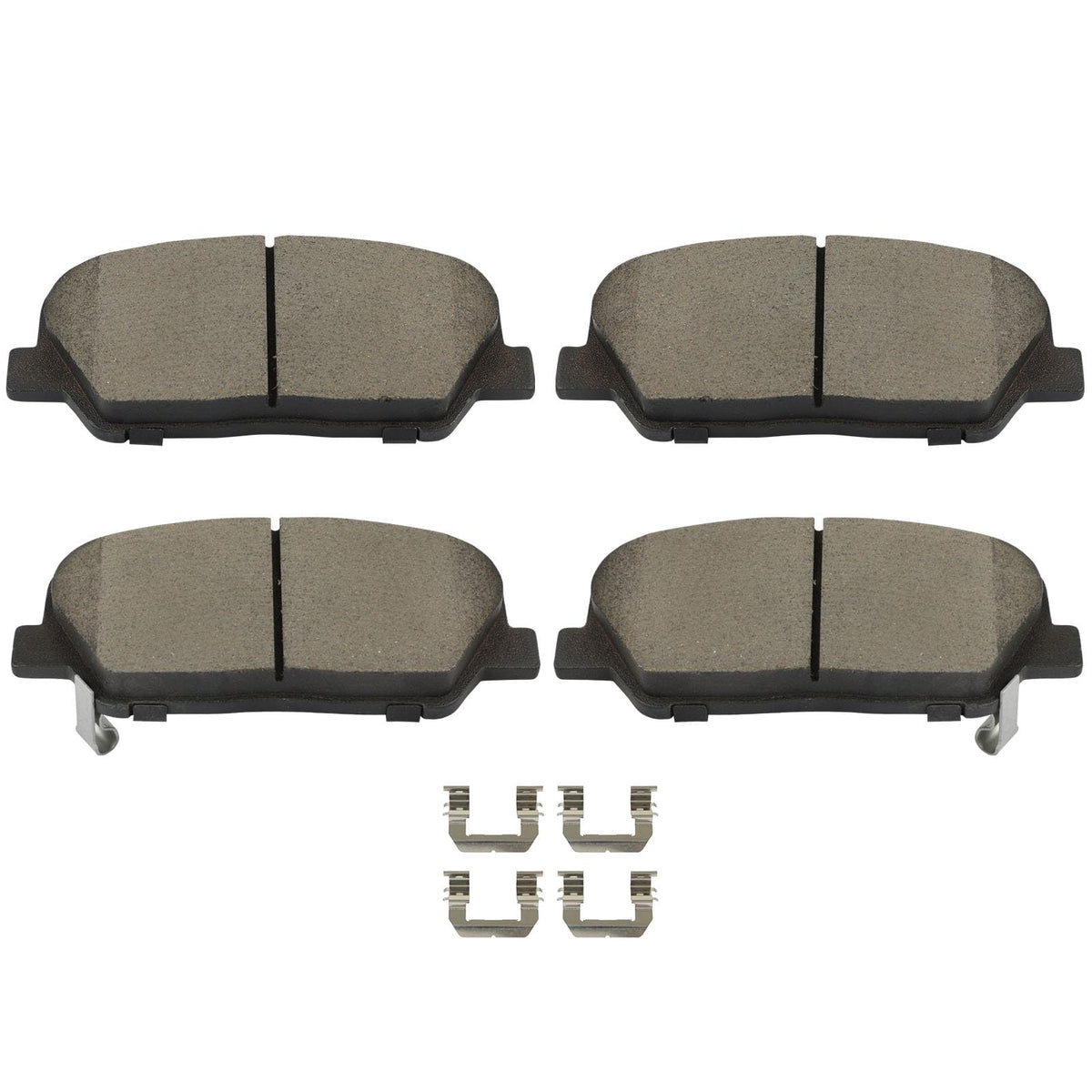 Scitoo D1413 Ceramic Brake Pads Sets Front W/Hardware Replacement For Hyundai For Genesis Coupe 2010-2016,For Hyundai For Velost