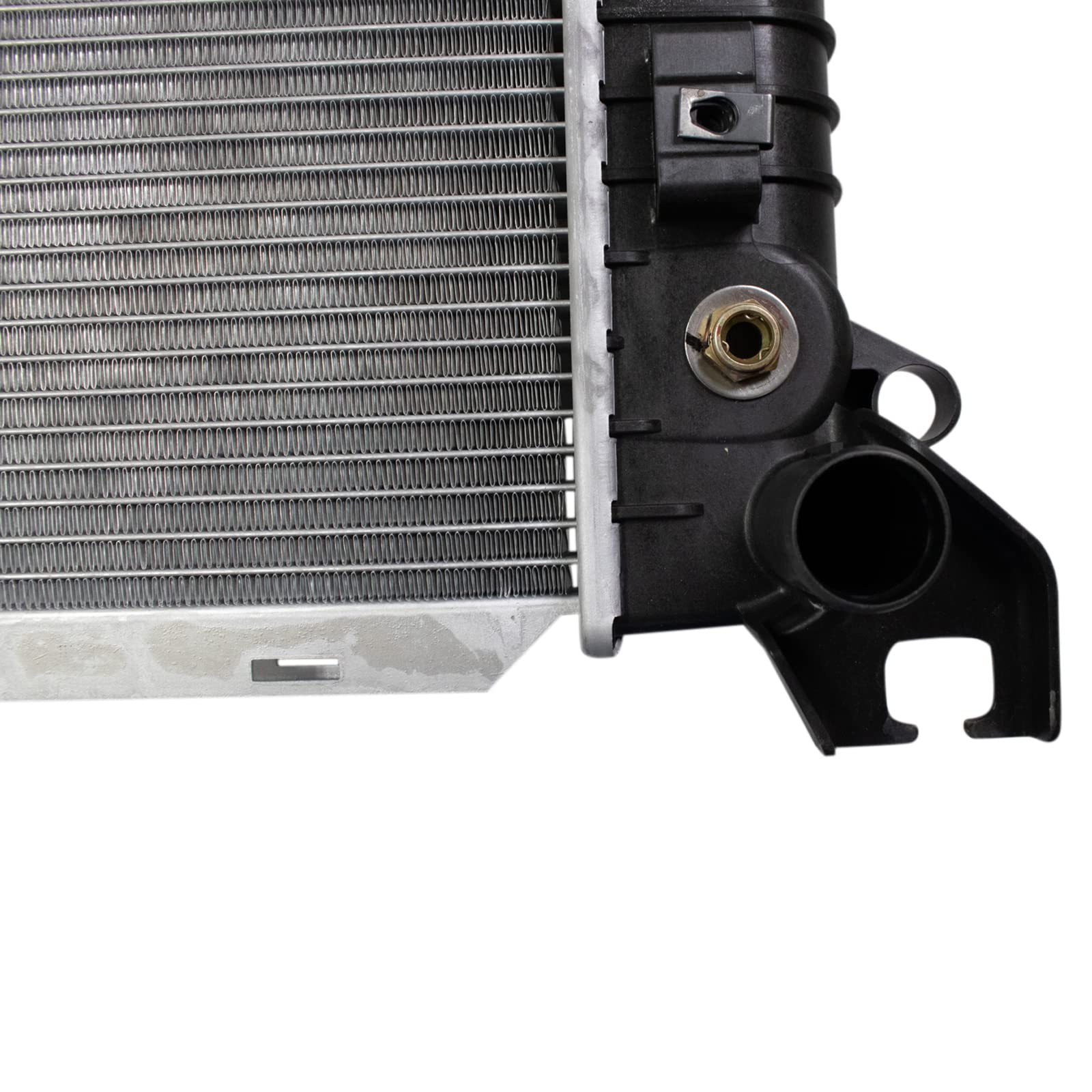 Trq Radiator Assembly Plastic Tanks Aluminum Core Compatible With 14-19 Chevrolet Silverado 1500 15-20 Tahoe 15-20 Cadillac Esca