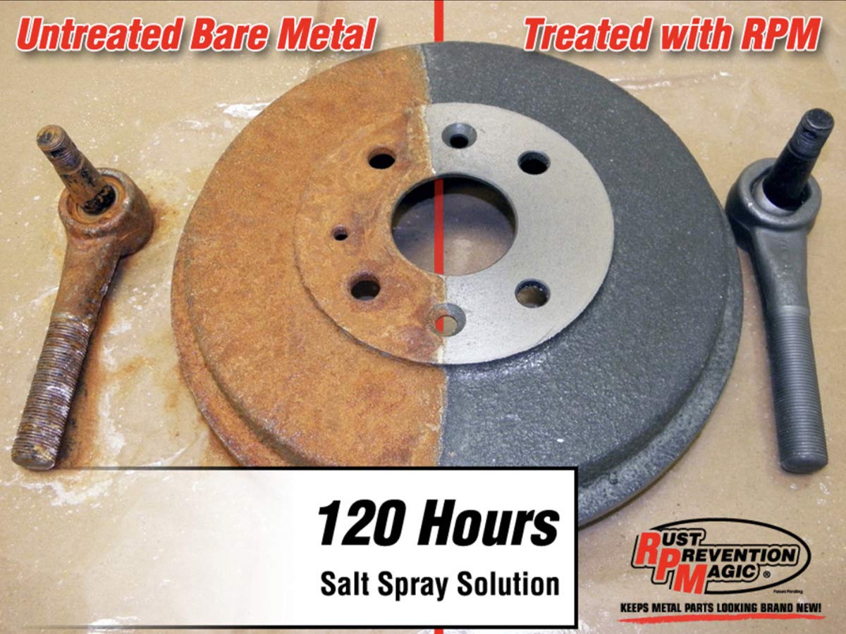 Rust Prevention Magic (Rpm) – Award Winning & Lab Certified – Stop Rust Before It Can Start! – Corrosion Inhibitor – Best Resistance Against Acids, Moisture & More! – Made In Usa – 8 Oz