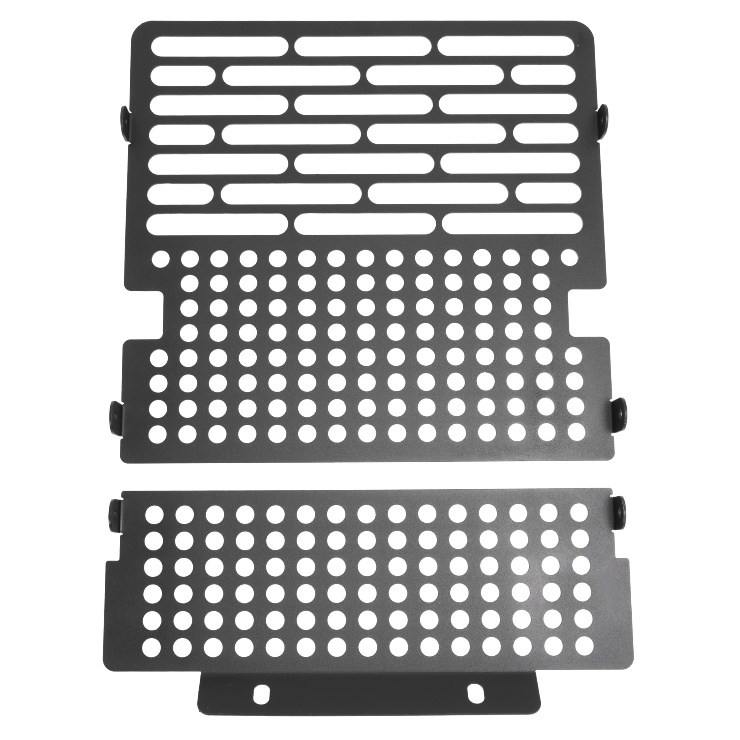 KUAFU Grille Guard Insert Compatible with Kioti CK2610/20 CK3510/20 CK4010/20 CK Series Compact Tractors Brush Guard Insert Blac