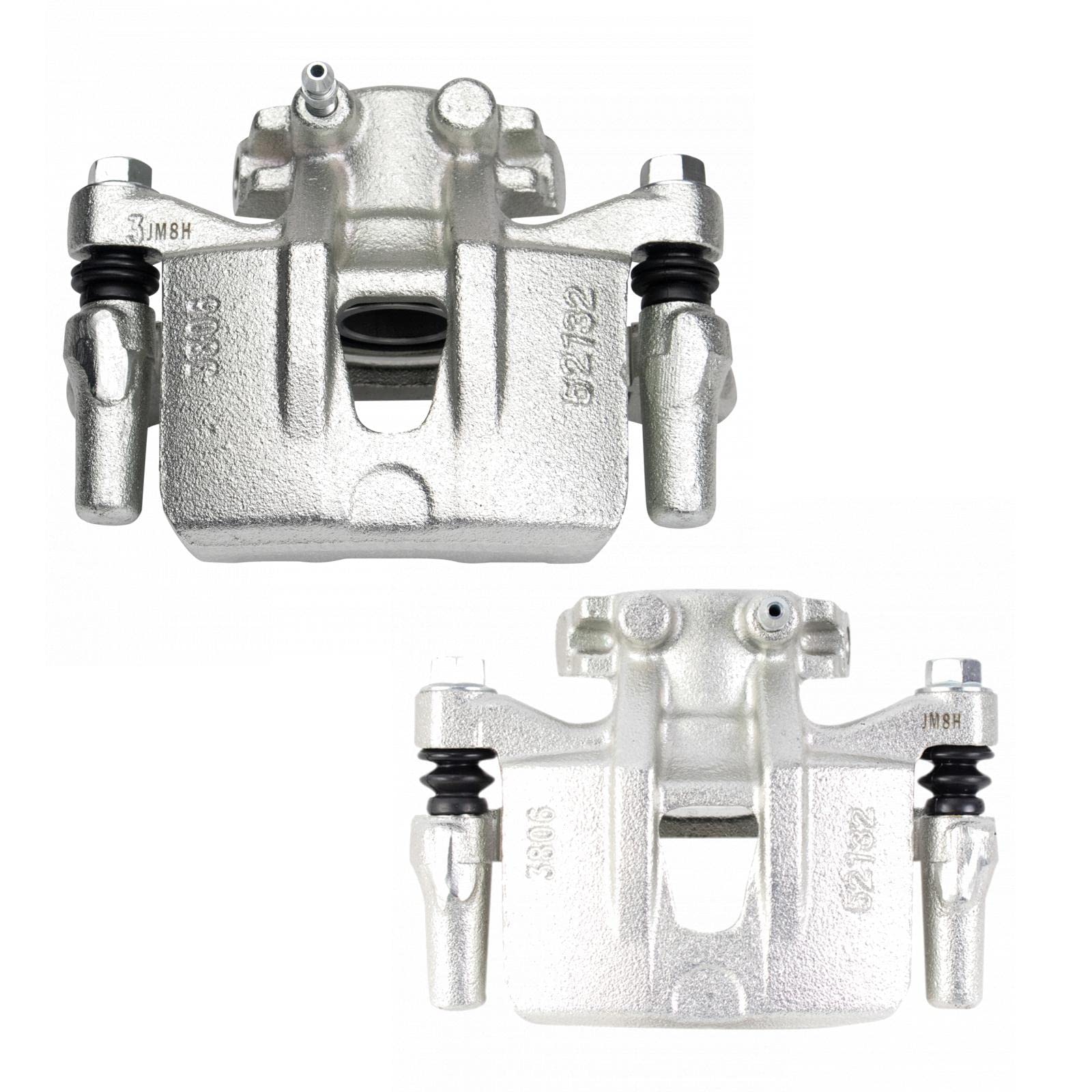 Trq Rear Brake Caliper Set Compatible With 2009-2011 Mitsubishi Lancer 2007-2013 Outlander