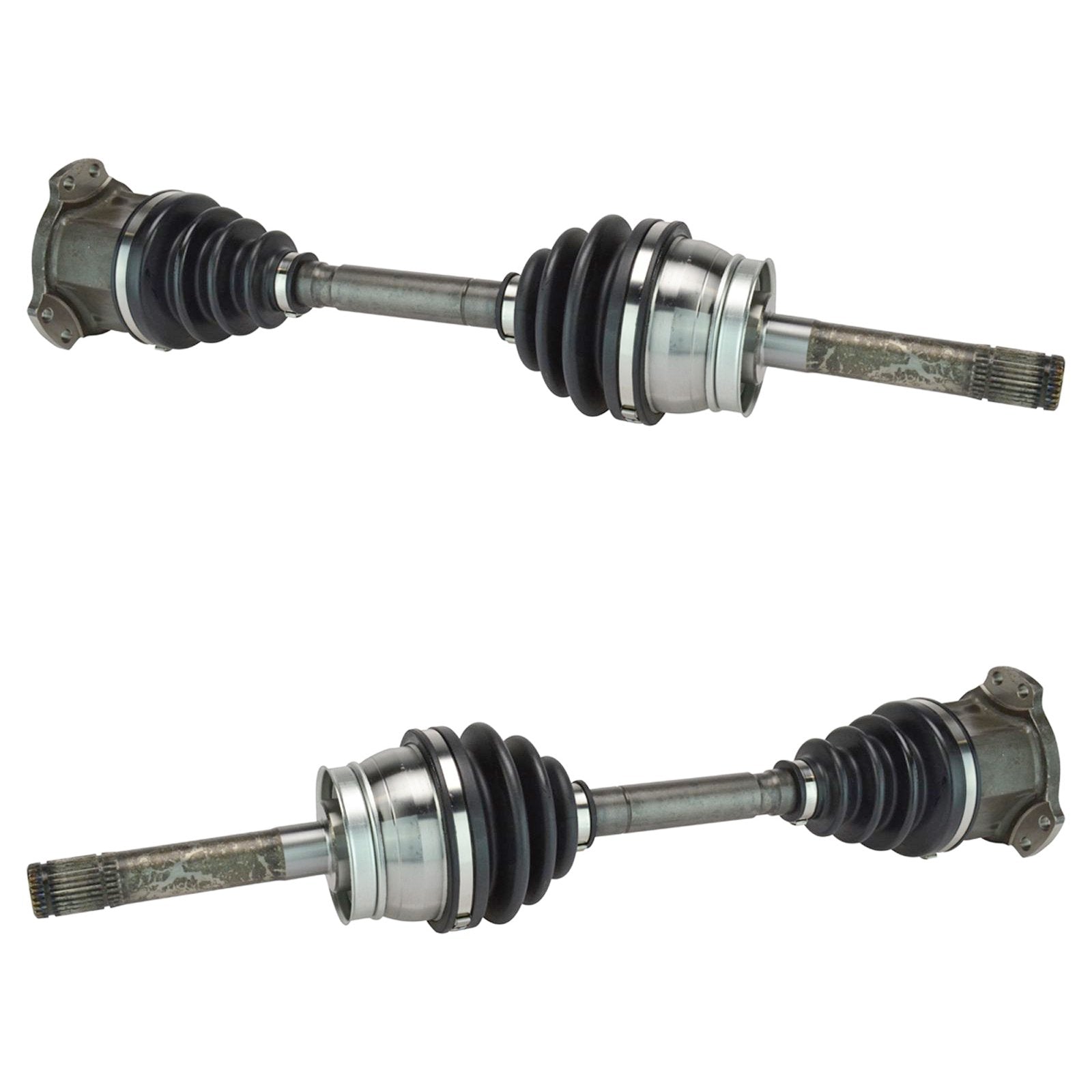 Trq Front Cv Axle Shaft Assembly Set Compatible With 1998-2004 Nissan Frontier 2000-2004 Xterra
