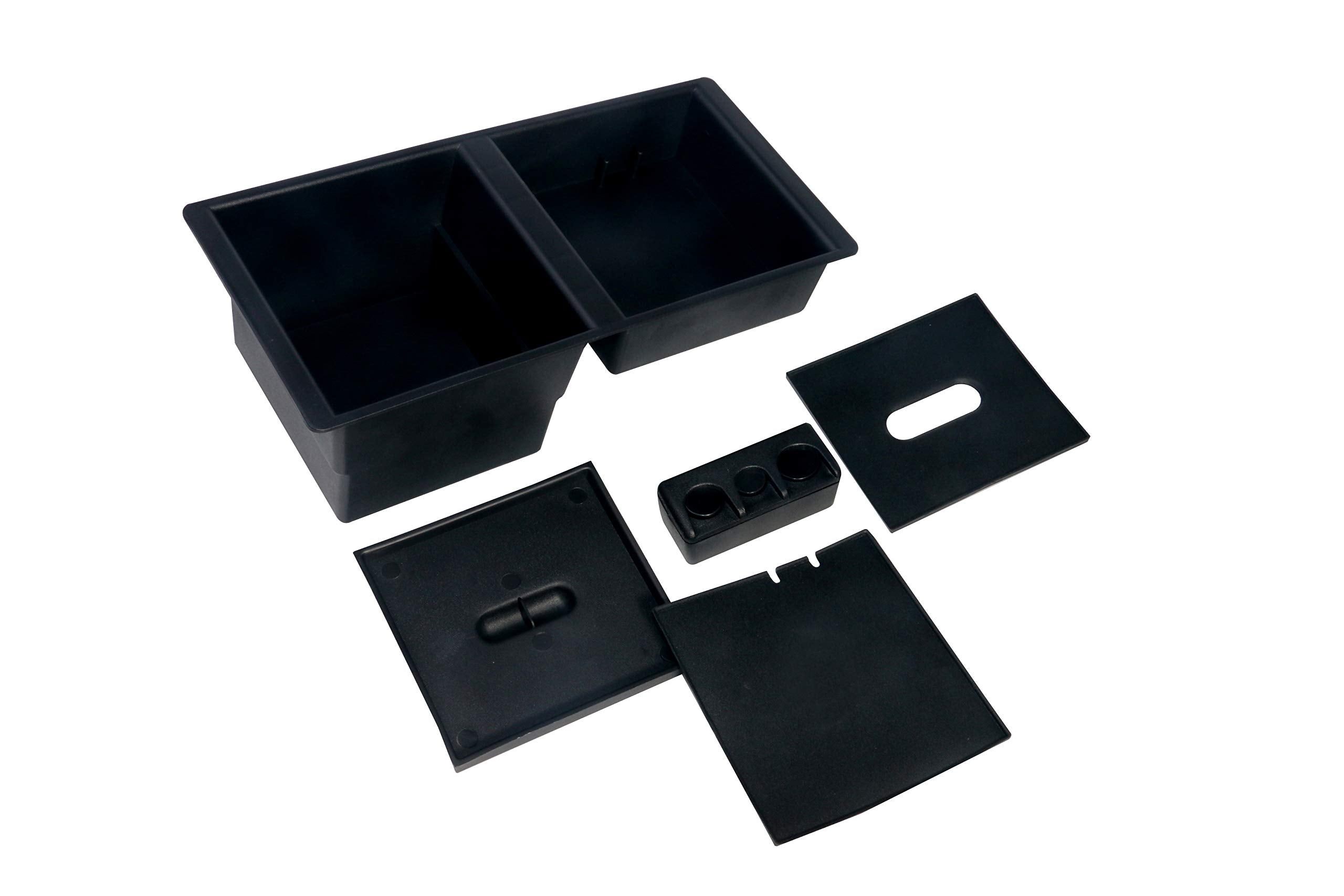 AA Ignition Center Console Organizer Tray - Replaces Part 22817343 - Compatible with Chevy, GMC Vehicles - 2014-2019 Silverado 1