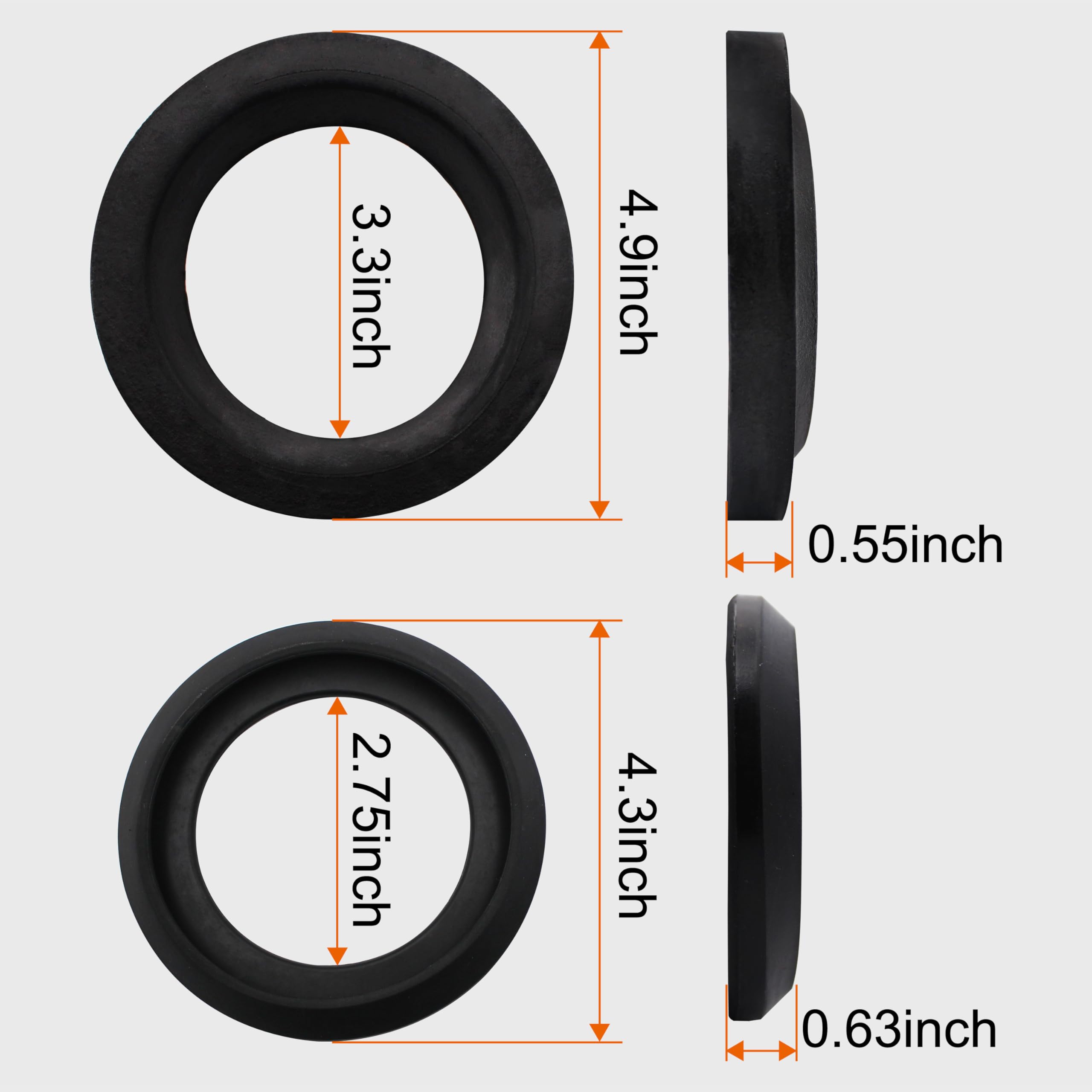 Wehope Waste Ball Kit For Style Ii/Style Lite/Style Plus,The Replacement Of Thetford 34117,White