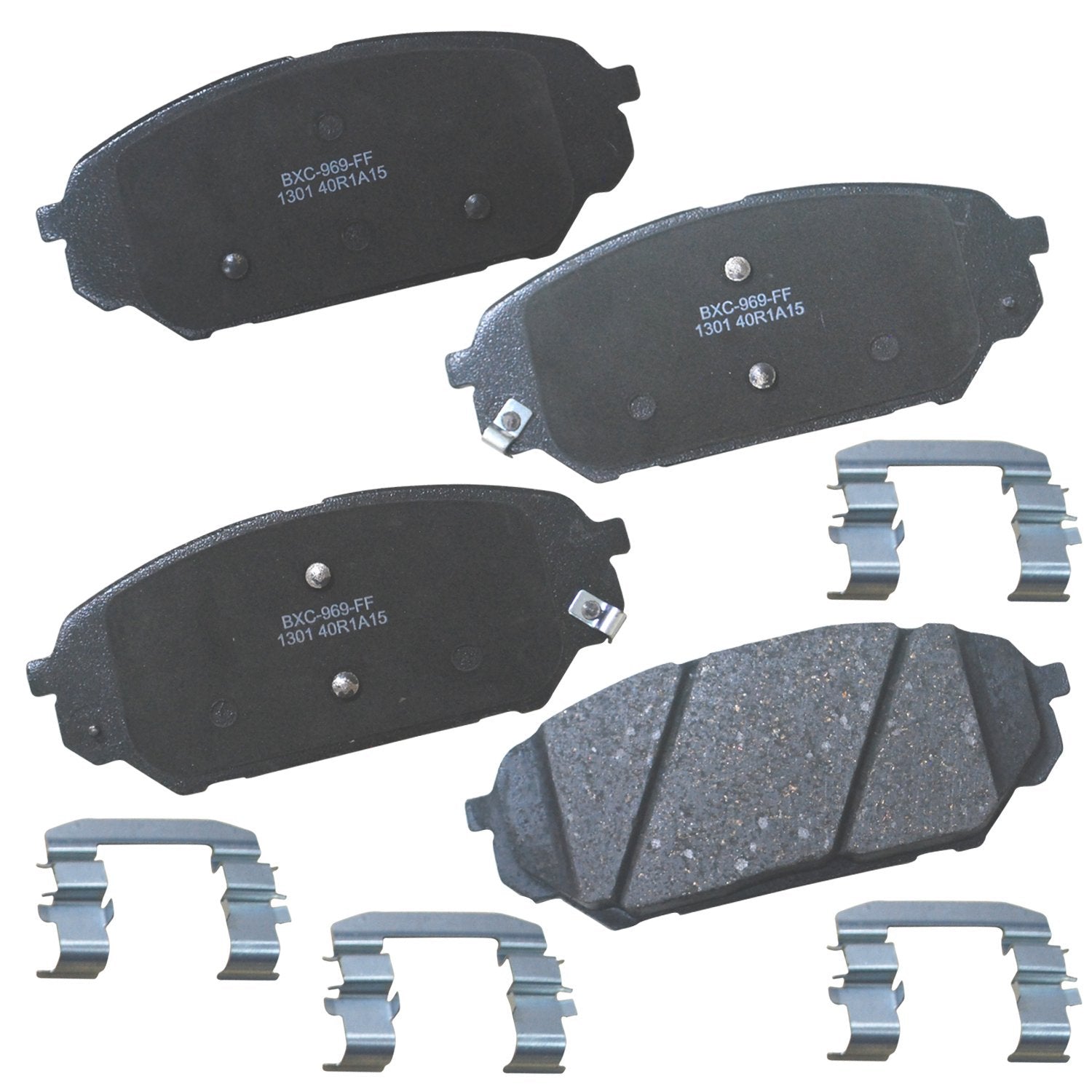 Bendix Premium Sbc1301 Ceramic Front Brake Pads For Hyundai Veracruz 2012-2007