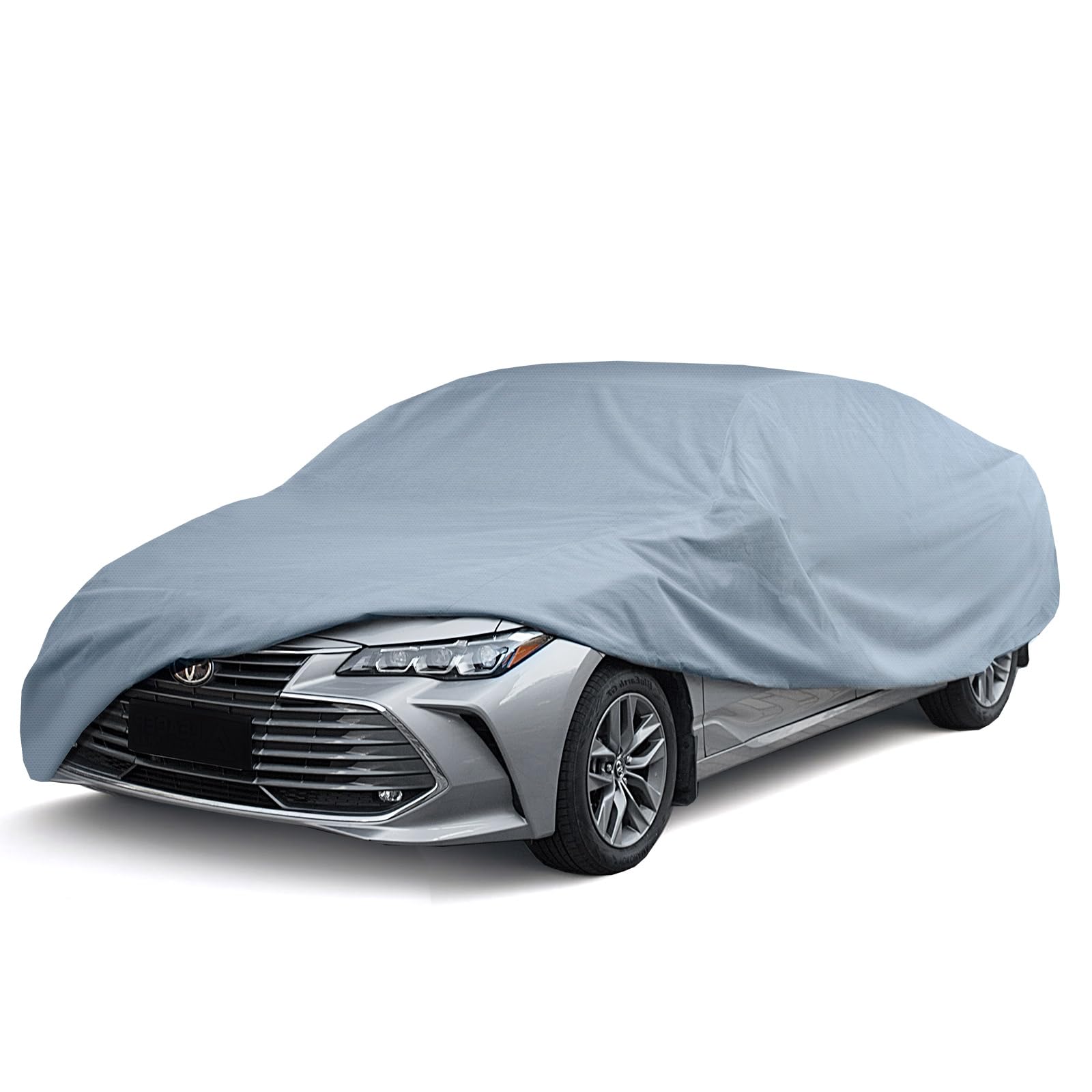 Leader Accessories Car Covers For Automobiles All-Weather Limited Waterproof, Breathable Full-Exterior Covers For Indoor And Outdoor Use, Fits Sedans 196-205