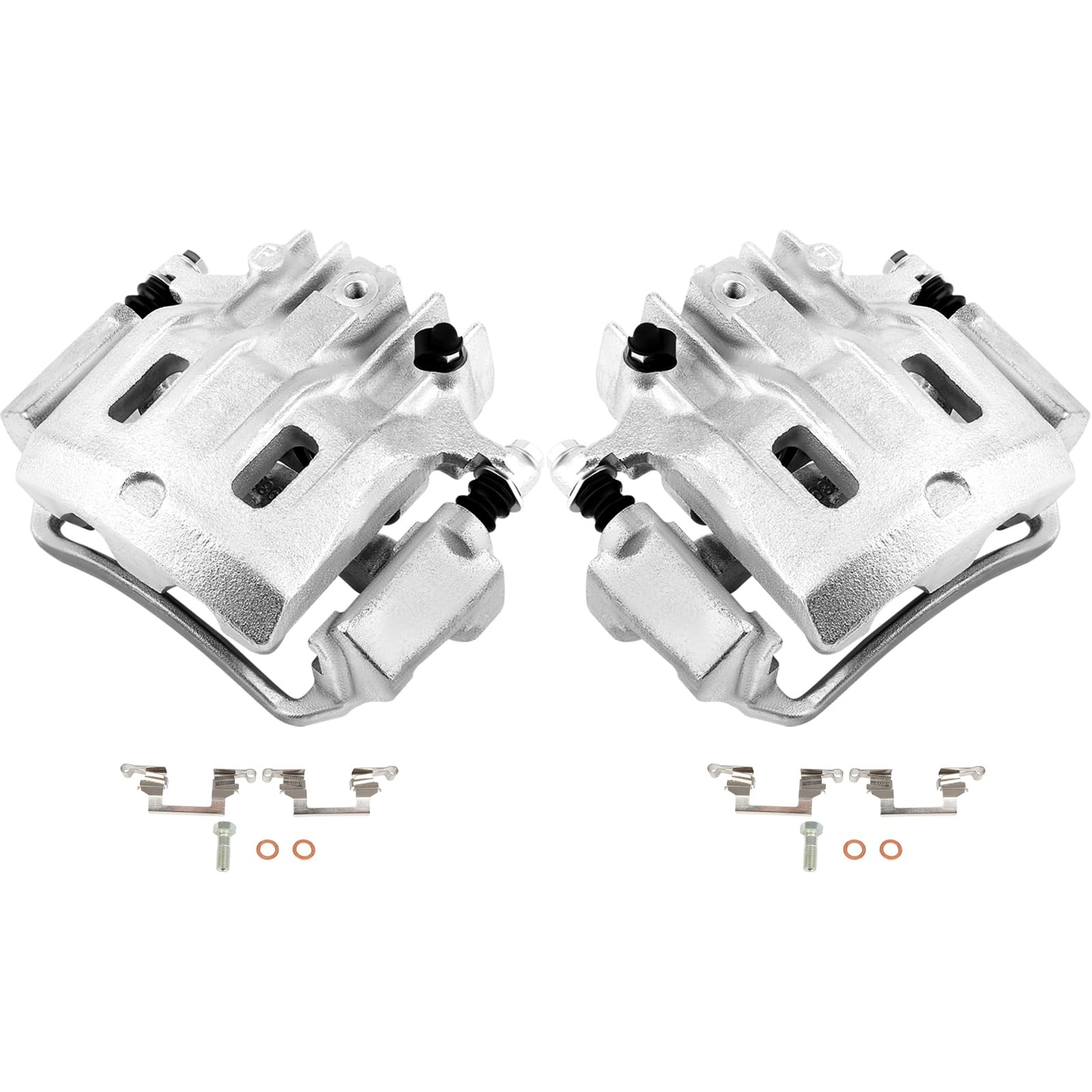 Scitoo 18-B4753 18-B4752 Rear Left & Right Disc Brake Calipers Assembly W/Bracket For Ford For Excursion 2000-2005,For Ford For